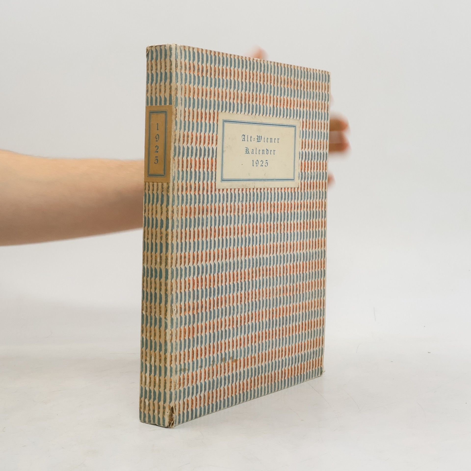 Alois Trost Alt-Wiener Kalender für das Jahr 1925