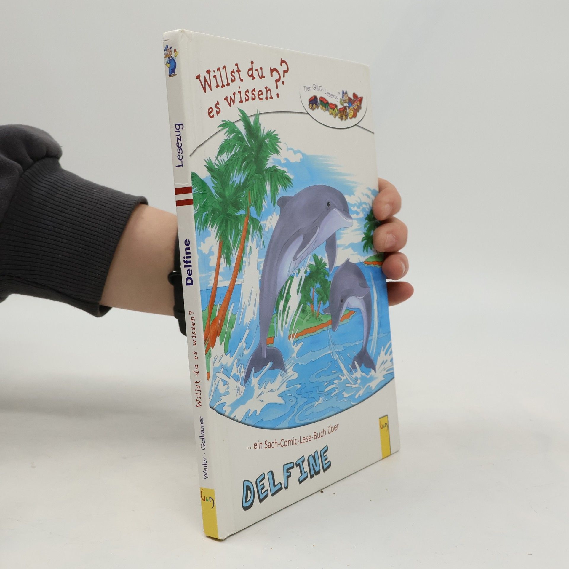 Ein Sach-Comic-Lese-Buch über Delfine