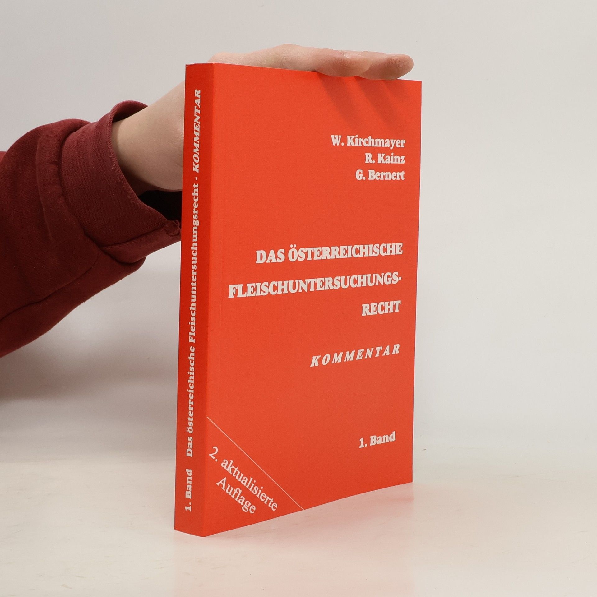 Das Österreichischechische Fleischuntersuchungsrecht Band 1