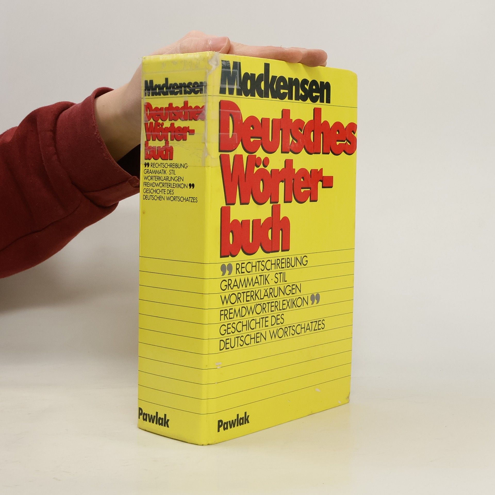 Lutz Mackensen Deutsches Wörterbuch