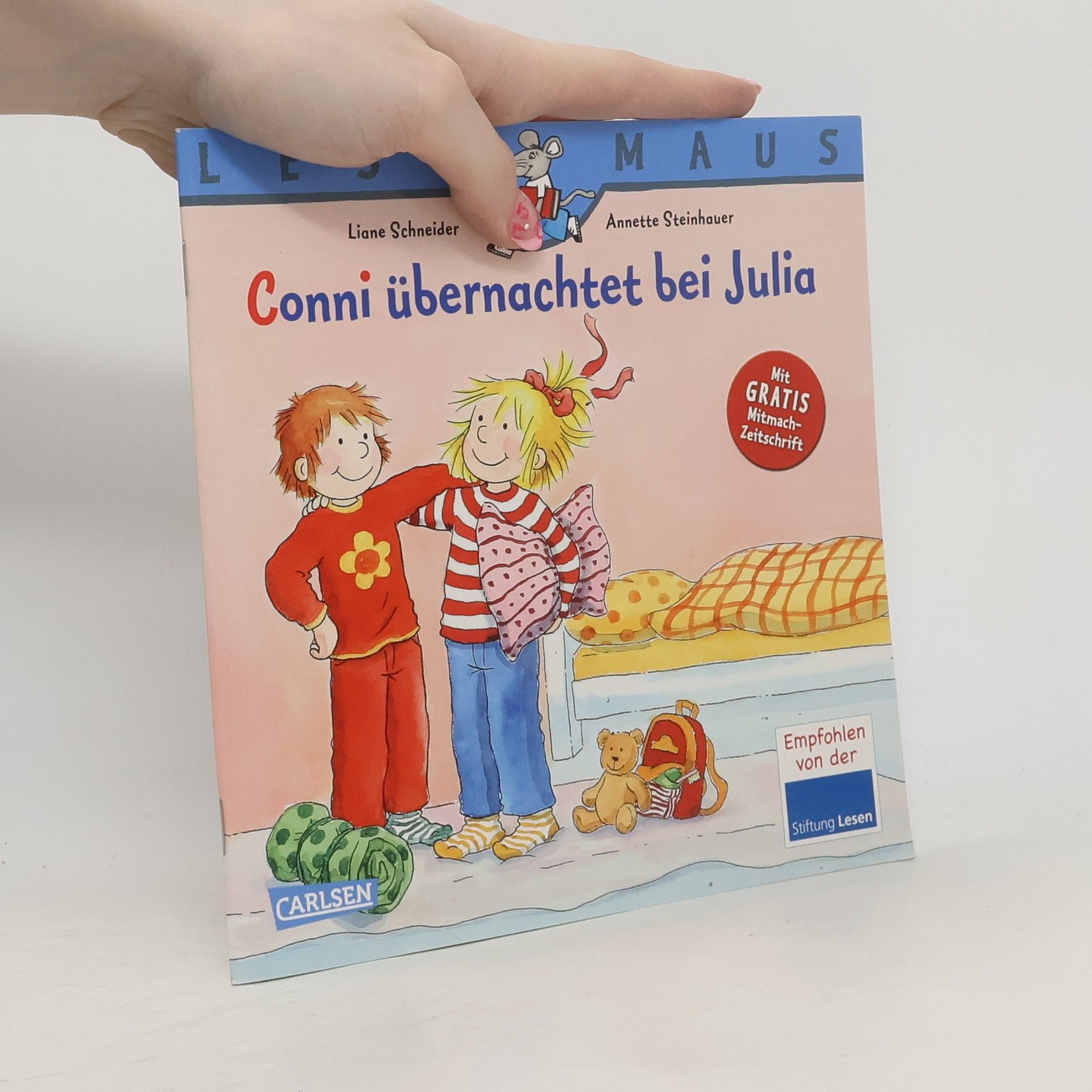 LESEMAUS - 115: Conni übernachtet bei Julia