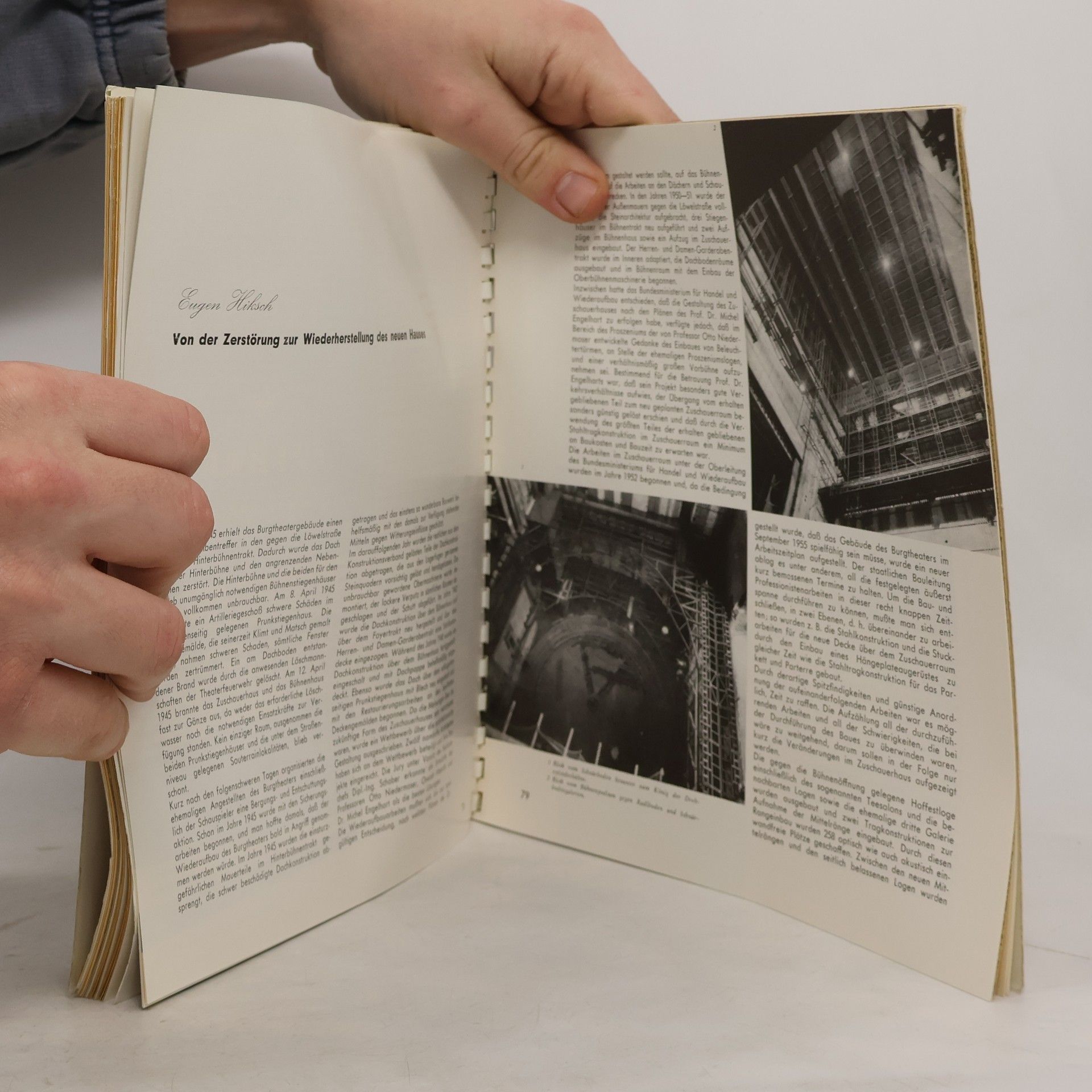 Autorenkollektiv Festschrift zur Wiedereröffnung 1953 WIEN