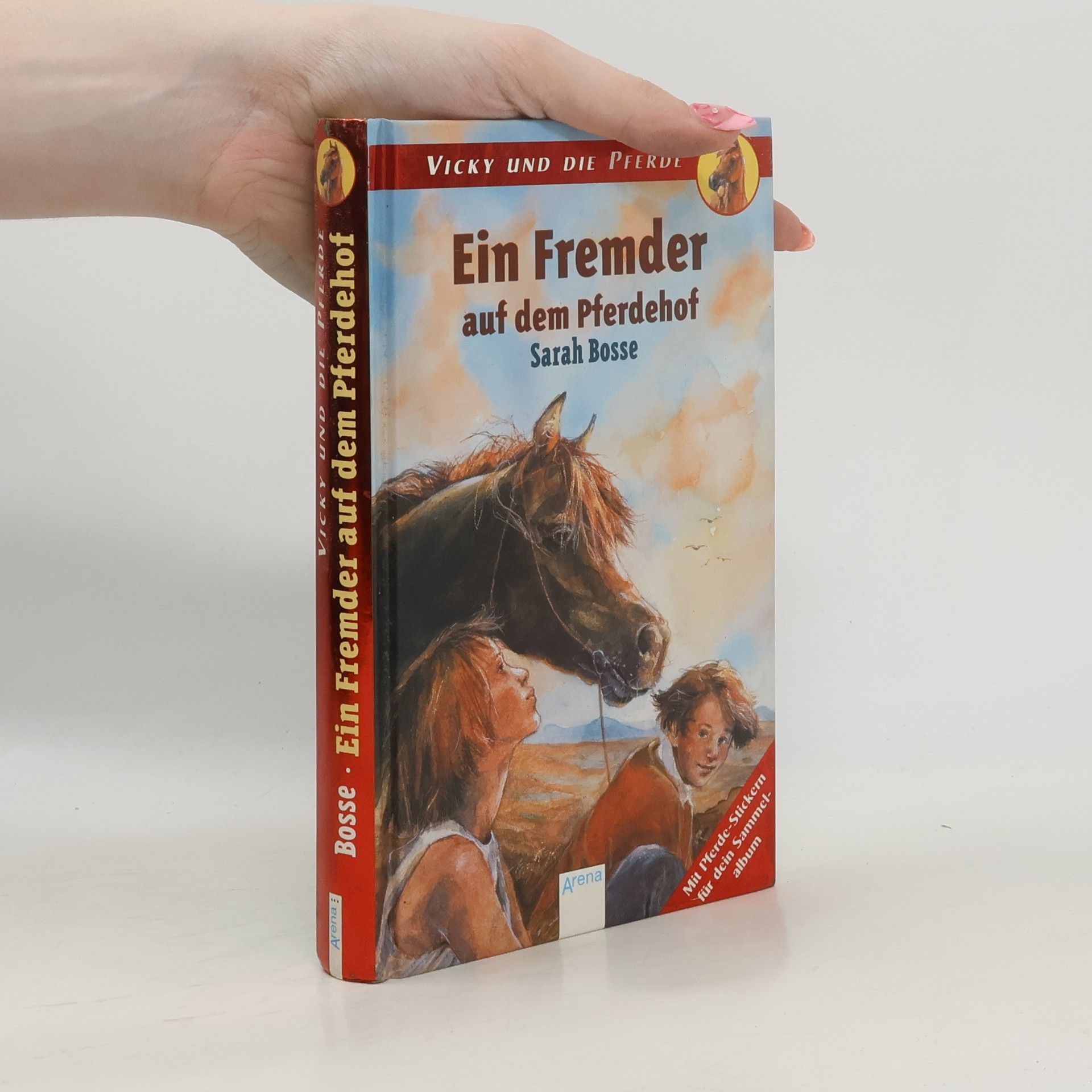 Sarah Bosse Vicky und die Pferde. Ein Fremder auf dem Pferdehof