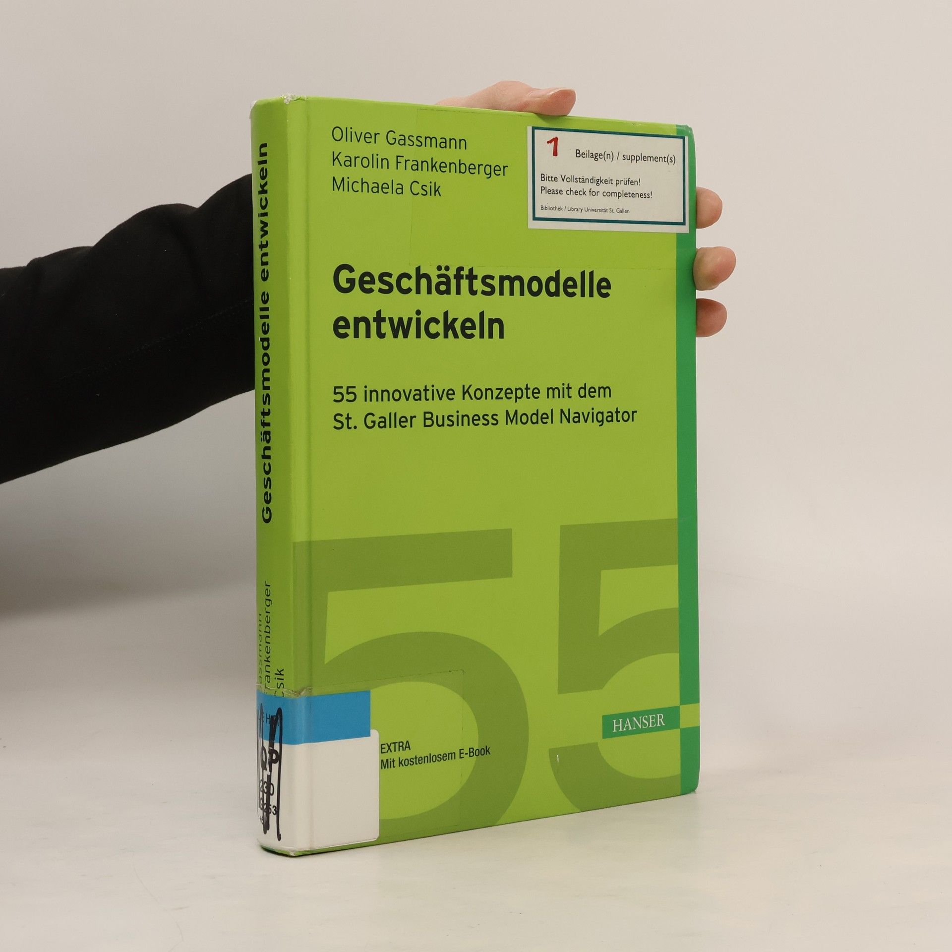 Oliver Gassmann Geschäftsmodelle entwickeln