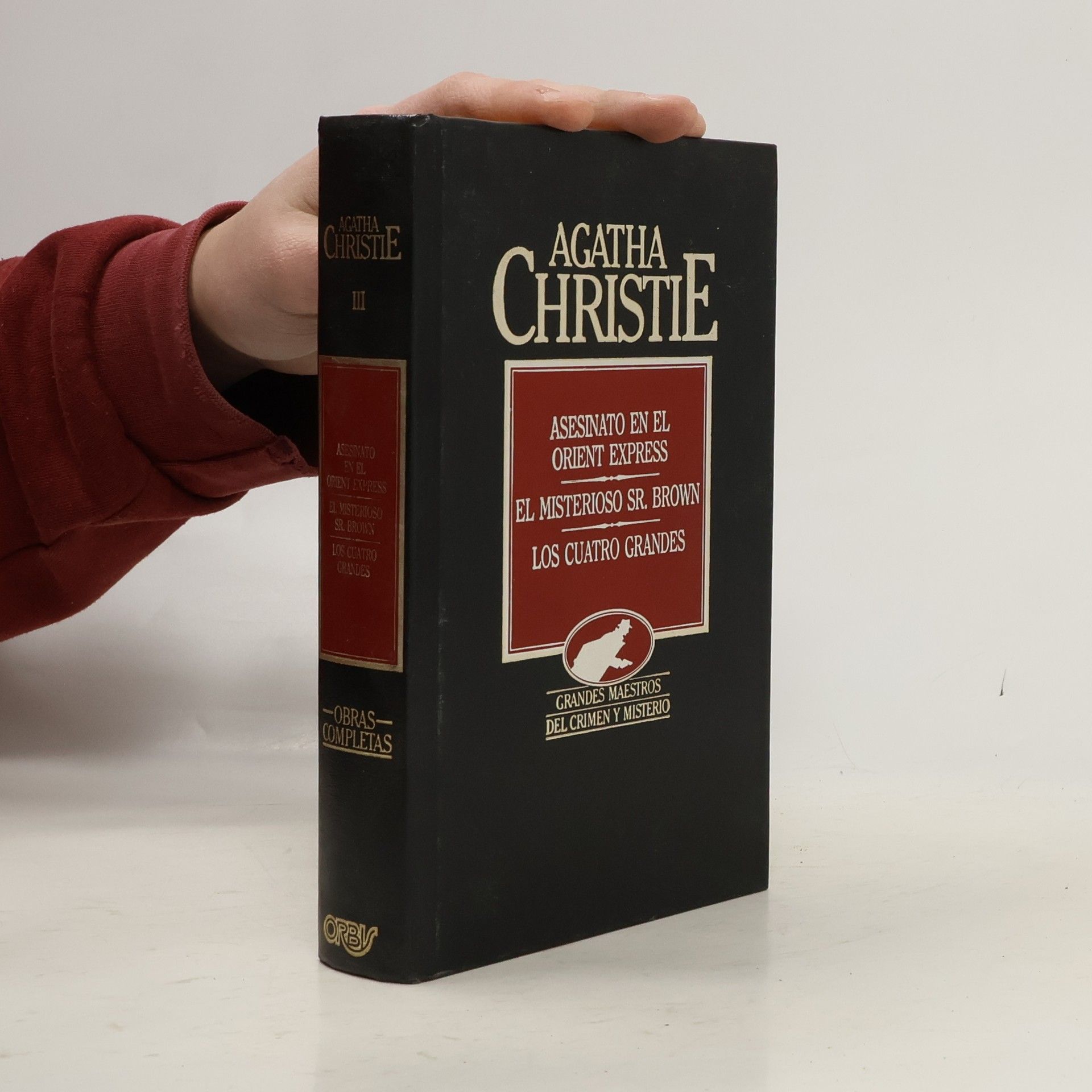 Agatha Christie Asesinato en el Orient Express ; El misterioso Sr. Brown ; Los cuatro grandes