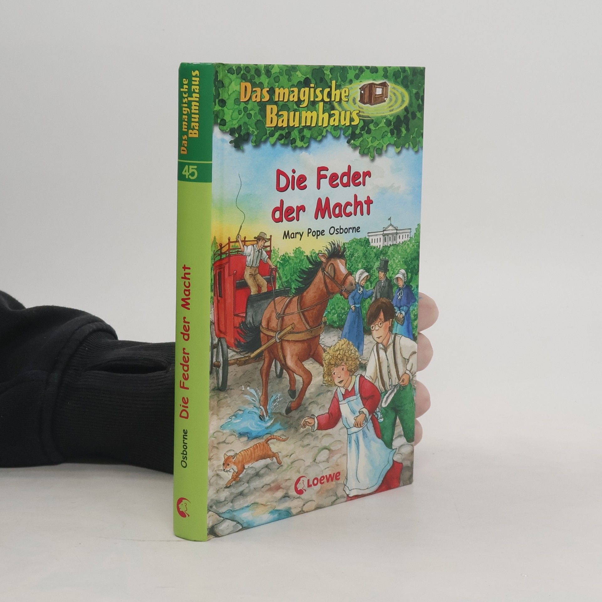 Mary Pope Osbornová Das magische Baumhaus 45. - Die Feder der Macht