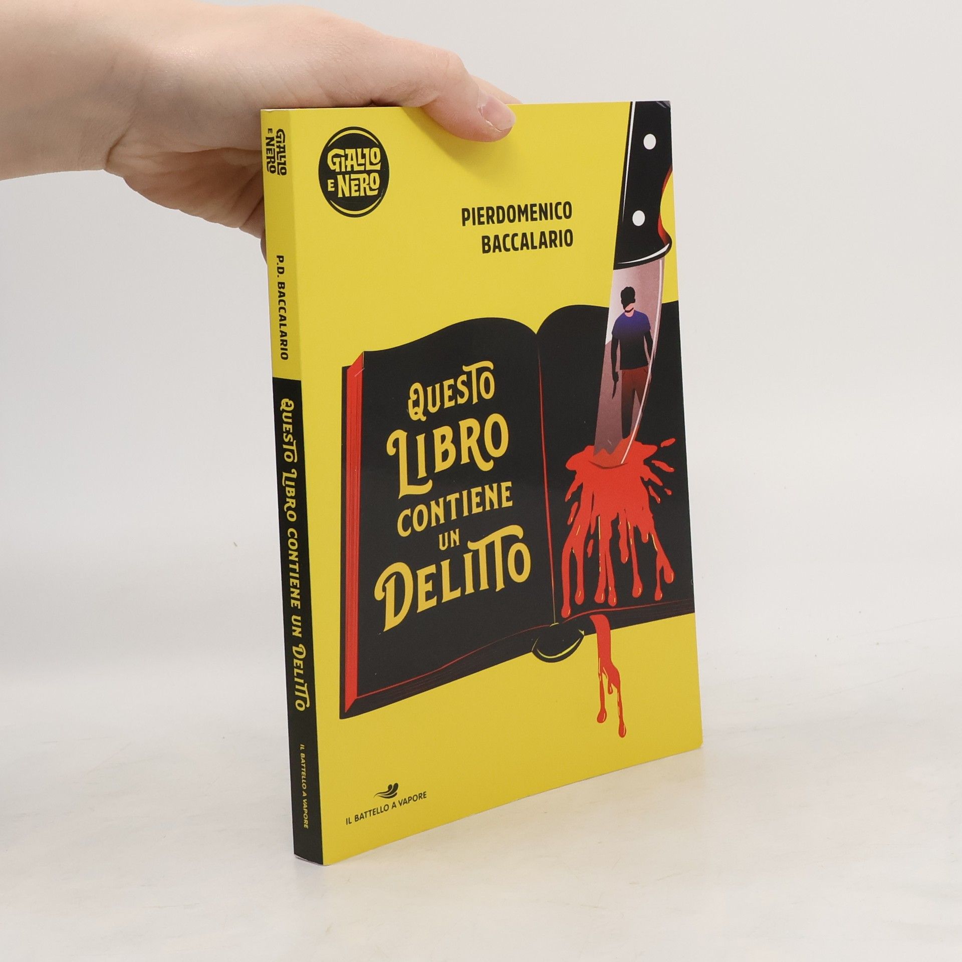 Giallo e nero: Questo libro contiene un delitto