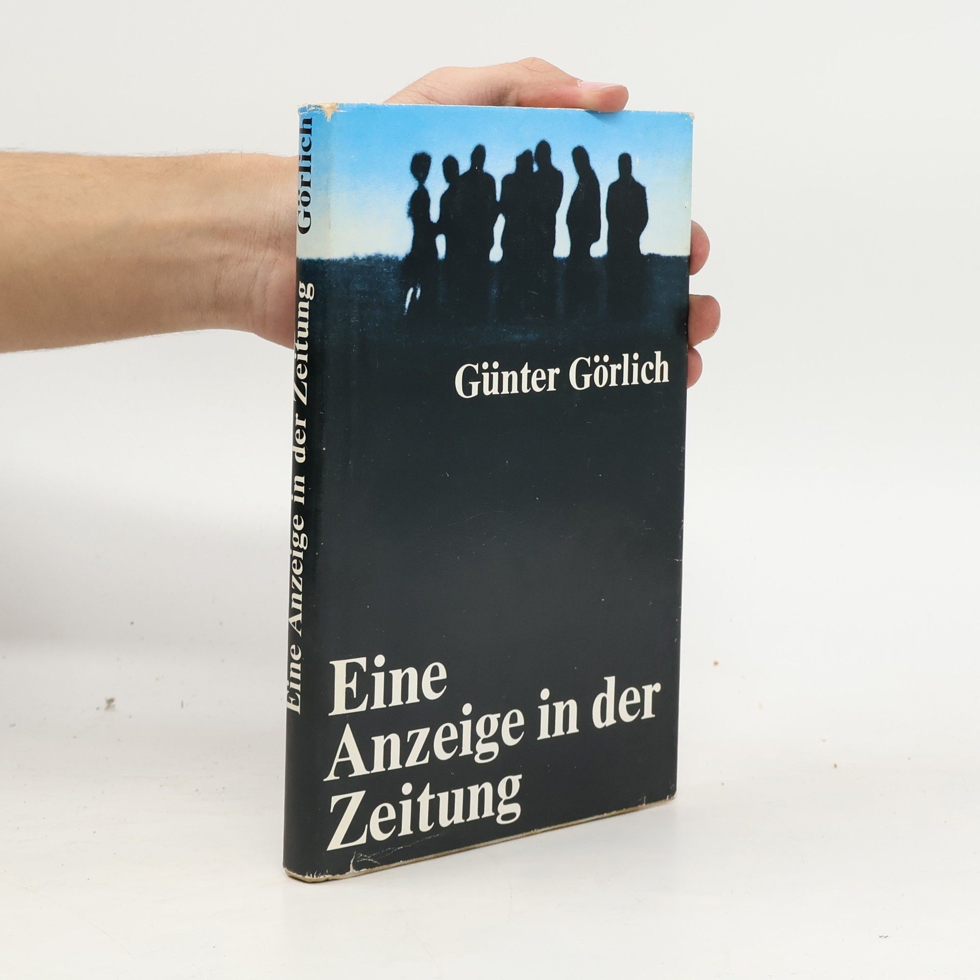 Eine Anzeige in der Zeitung