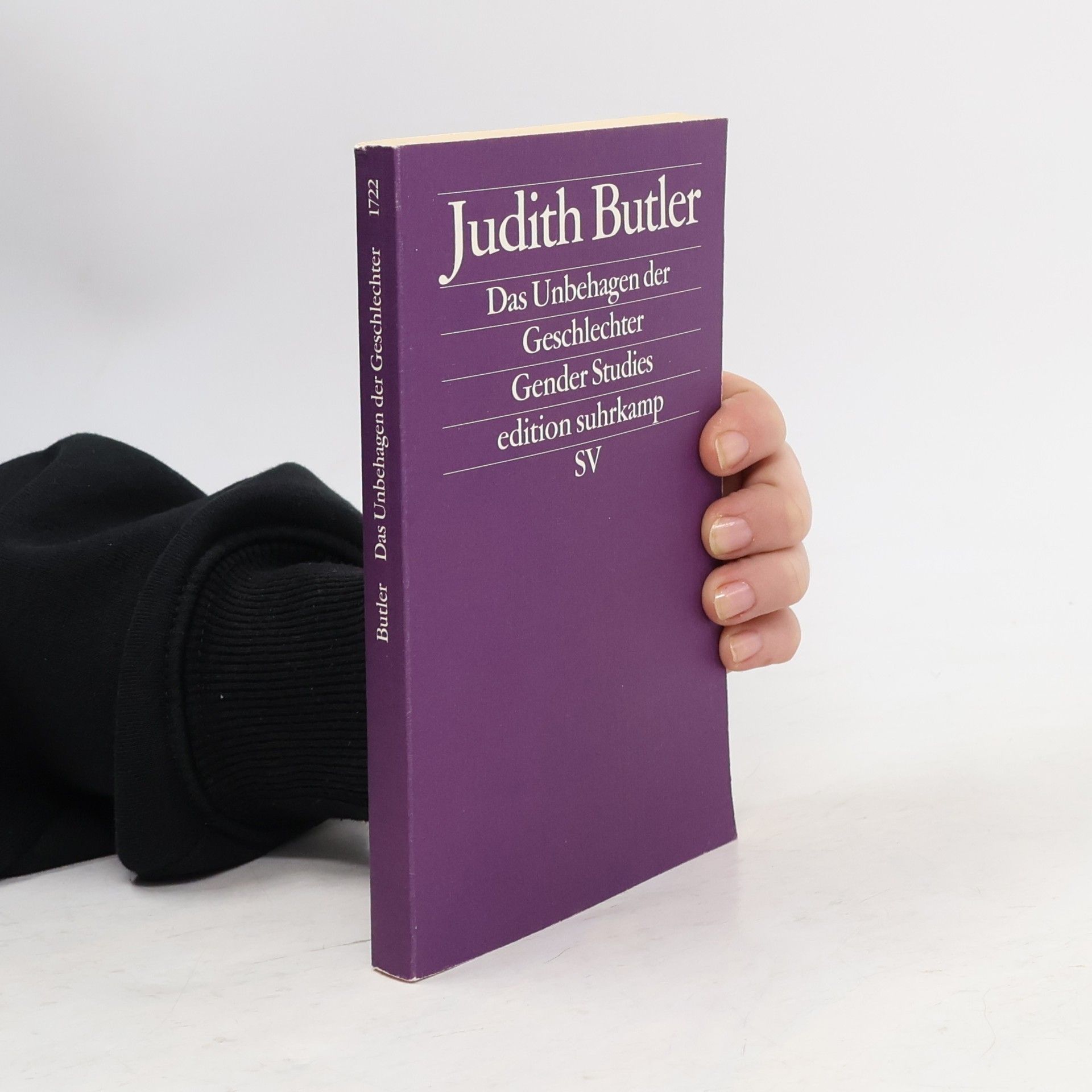 Judith Butlerová Das Unbehagen der Geschlechter