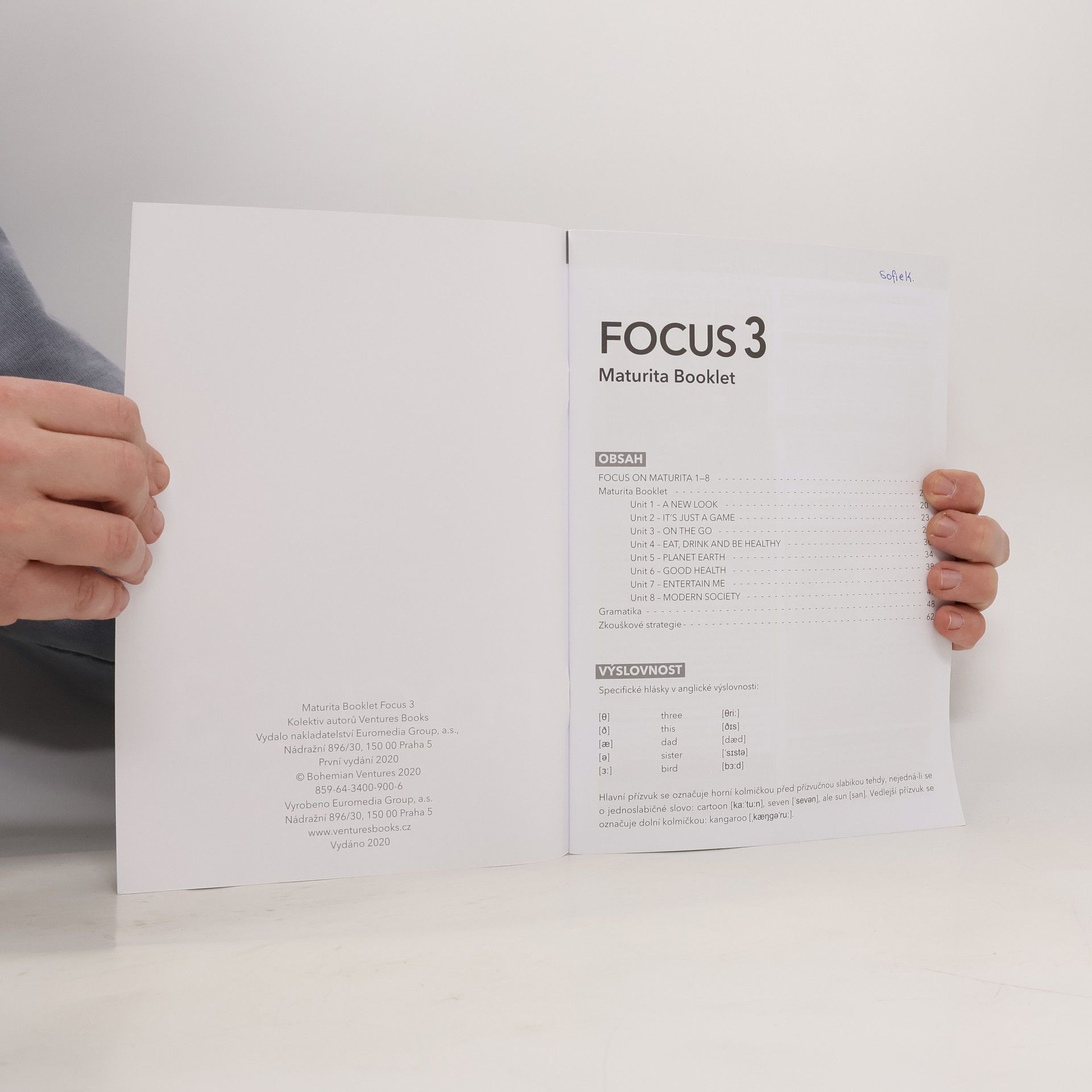 AA.VV. Focus 3. Maturita Booklet