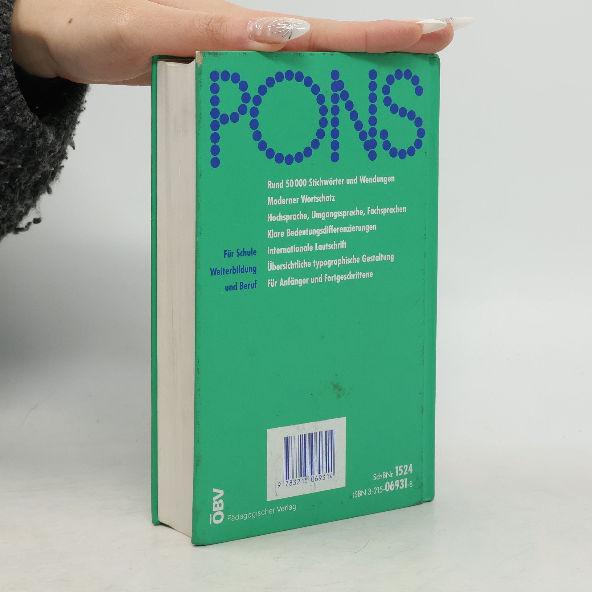 Birgit Klausmann PONS-Globalwörterbuch. Teil 1. Italienisch - Deutsch