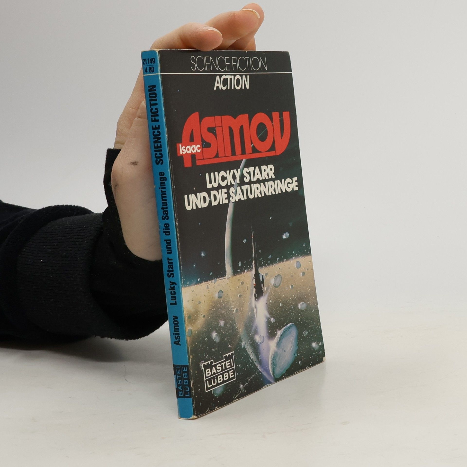 Isaac Asimov Lucky Starr und die Saturnringe. Science Fiction Action
