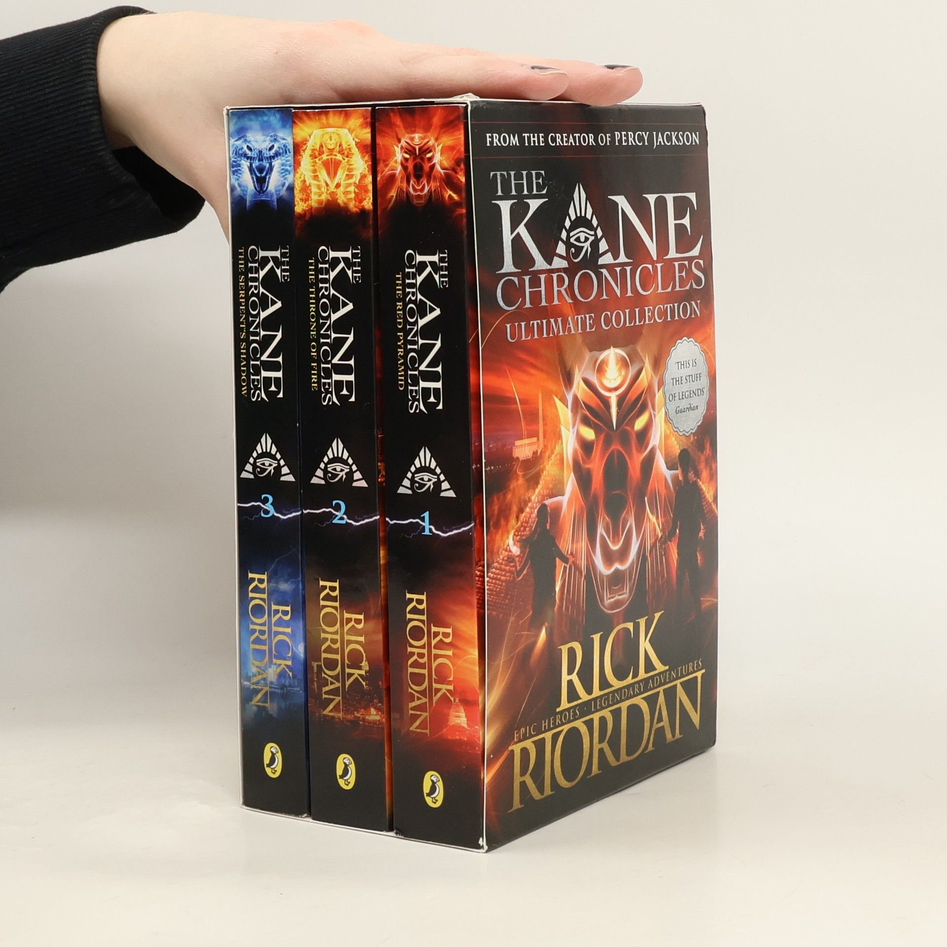 Rick Riordan Kane Chronicles Ultimate Collection Box Set