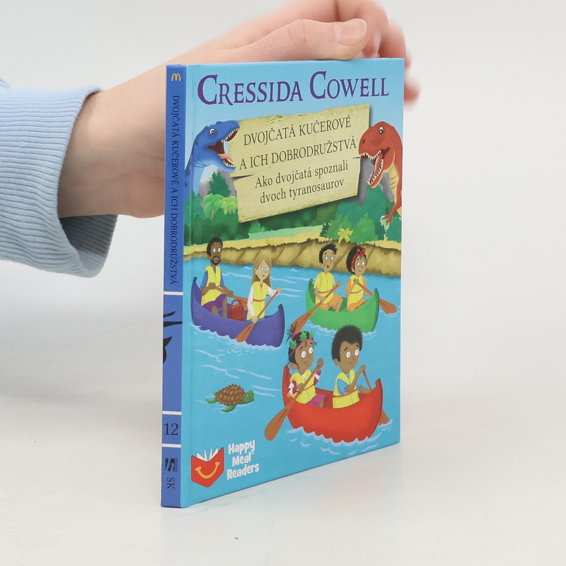 Cressida Cowell Dobrodružství Stromovic dvojčat: Dvojčata potkávají dva tyranosaury