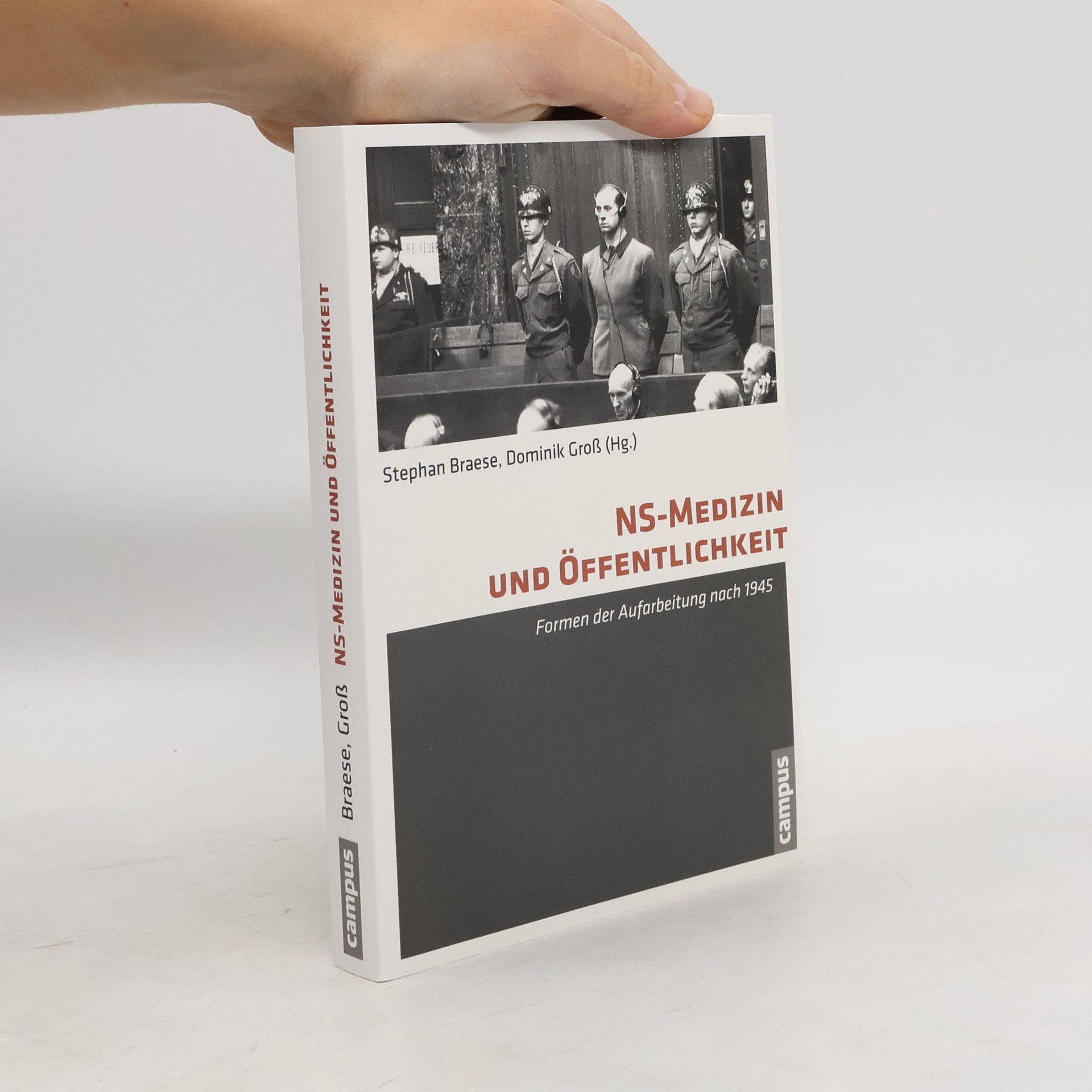 Stephan Braese NS-Medizin und Öffentlichkeit