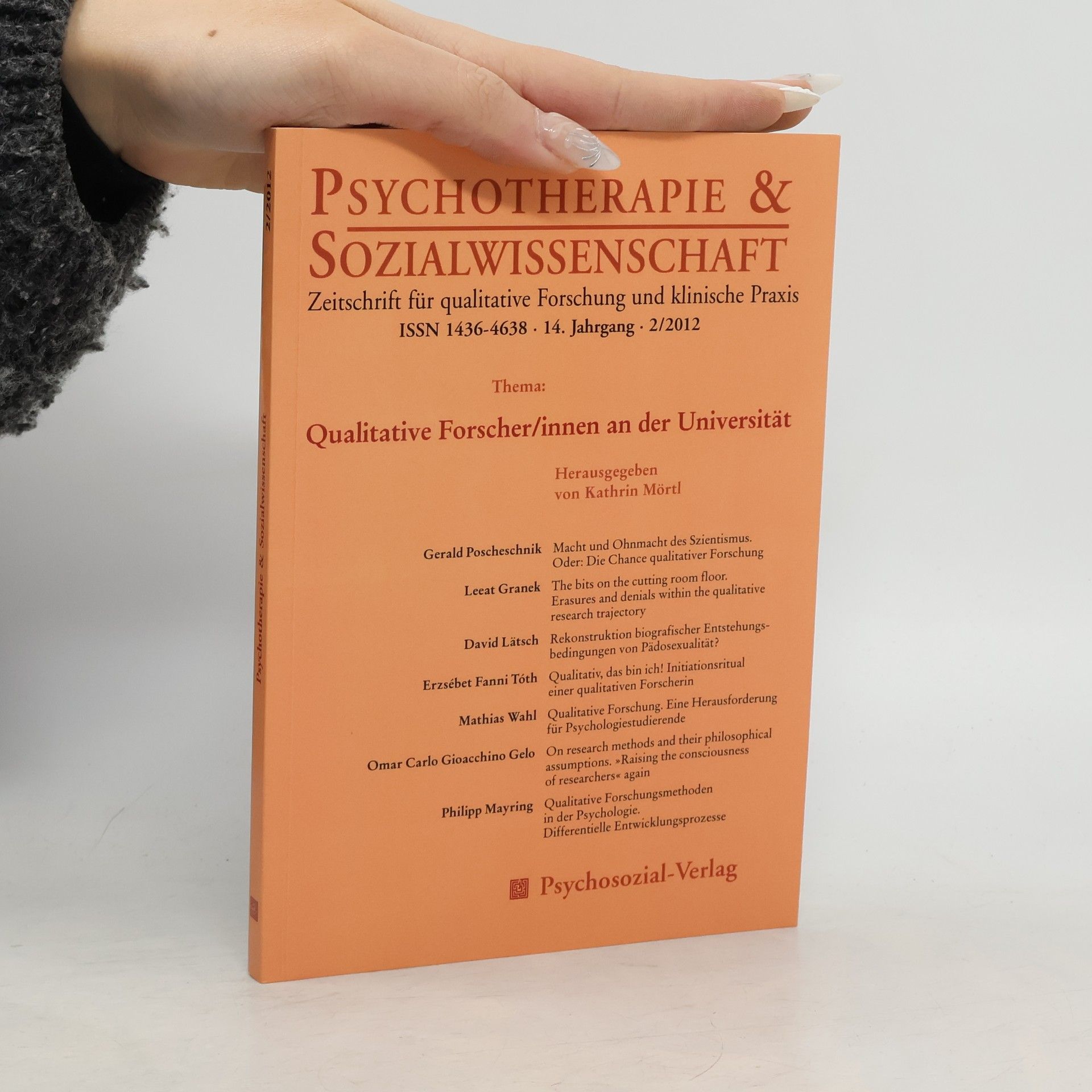 Autorenkollektiv Psychotherapie & Sozialwissenschaft 14