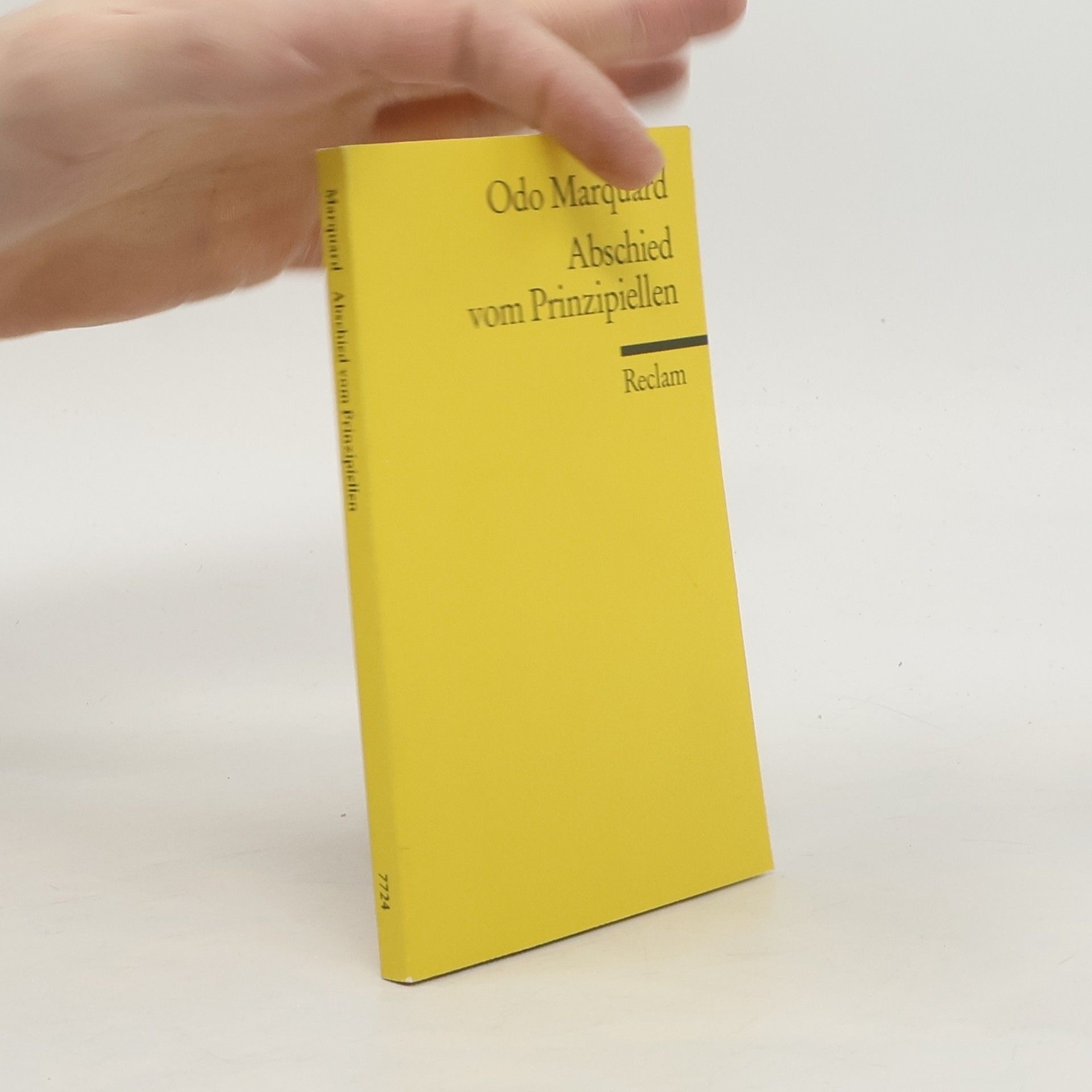 Abschied vom Prinzipiellen