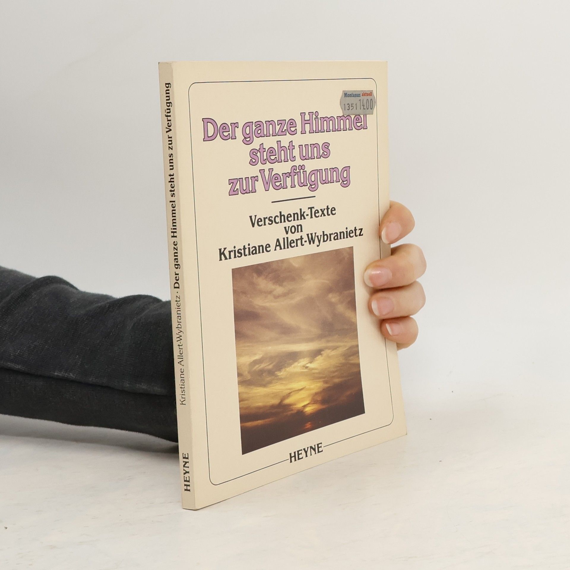 Kristiane Allert-Wybranietz Der ganze Himmel steht uns zur Verfügung