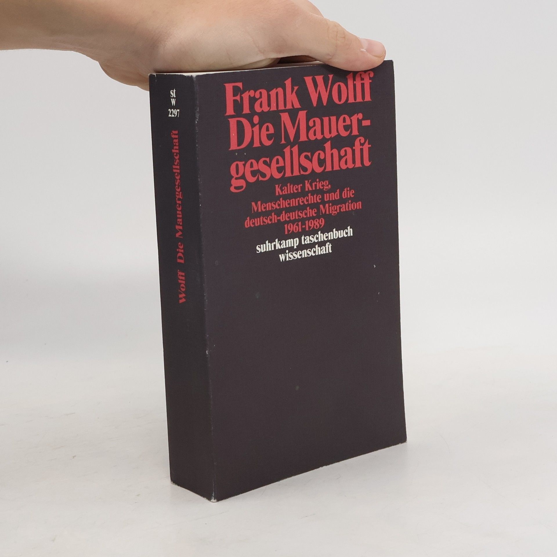 Suhrkamp Taschenbuch Wissenschaft: Die Mauergesellschaft