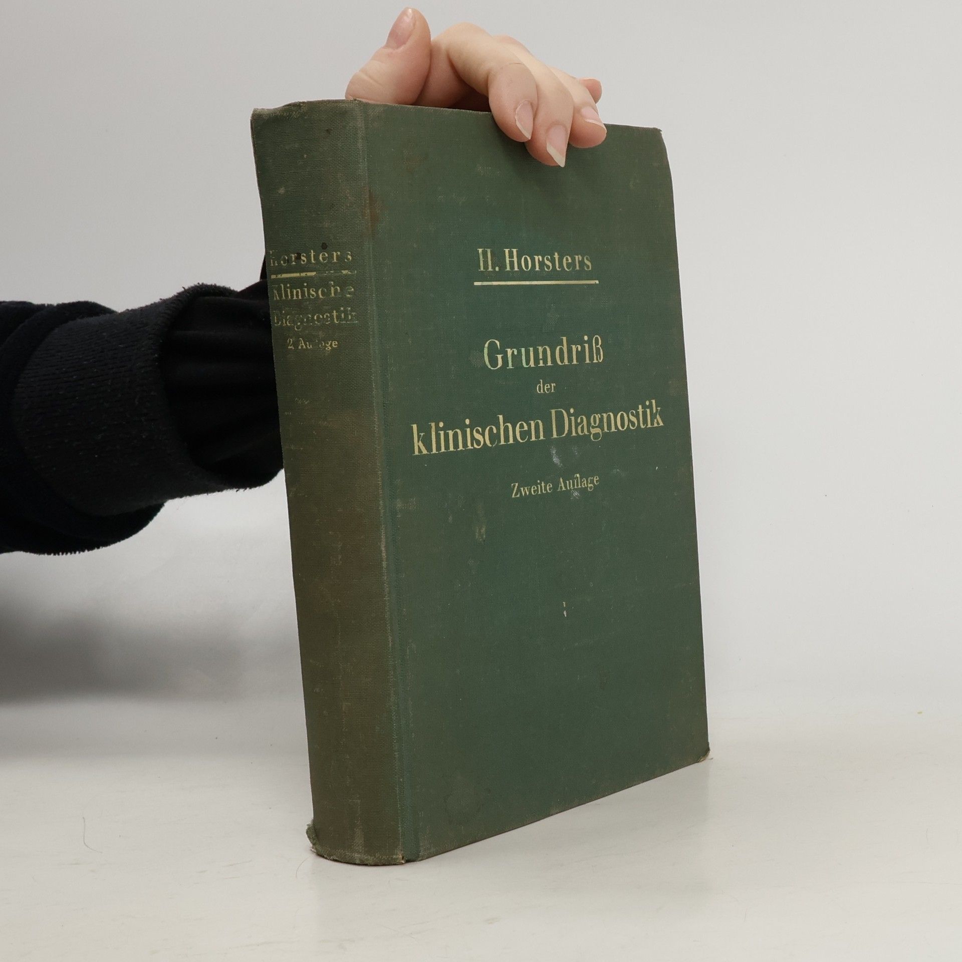 Hans Horsters Grundriss der klinischen Diagnostik