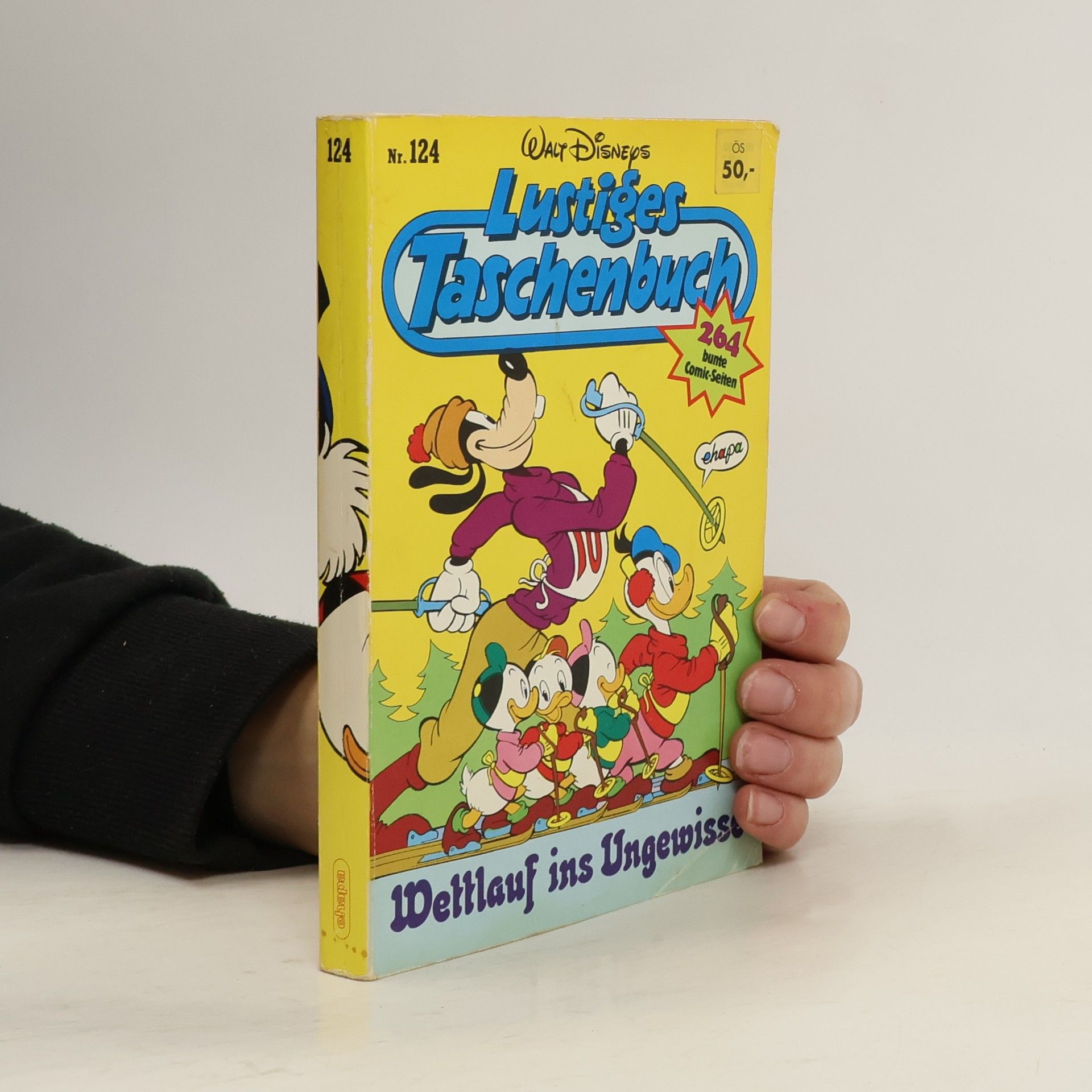 Walt Disney Lustiges Taschenbuch Nr. 124. Wettlauf ins Ungewisse