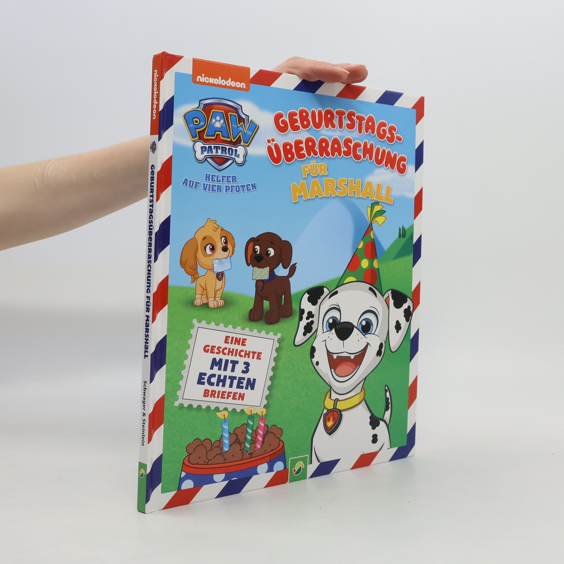 Oliver Bieber PAW Patrol Briefe-Geschichtenbuch: Geburtstagsüberraschung für Marshall