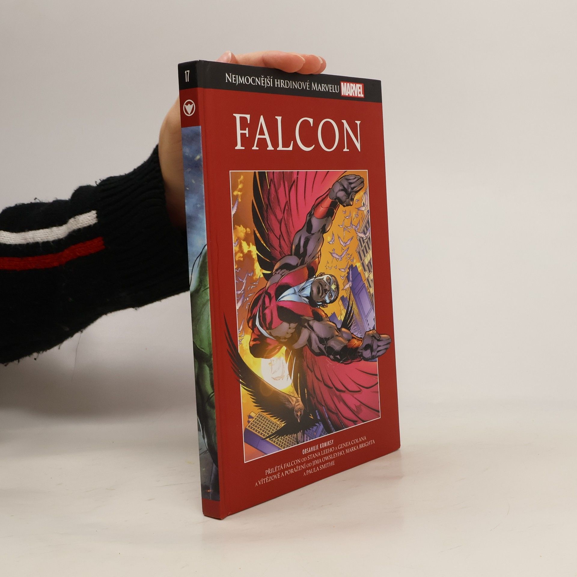 Stan Lee Nejmocnější hrdinové Marvelu. 17. Falcon