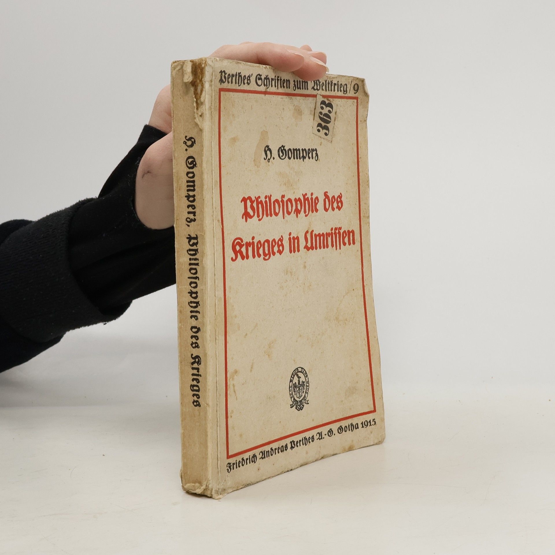 Philosophie Des Krieges in Umrissen