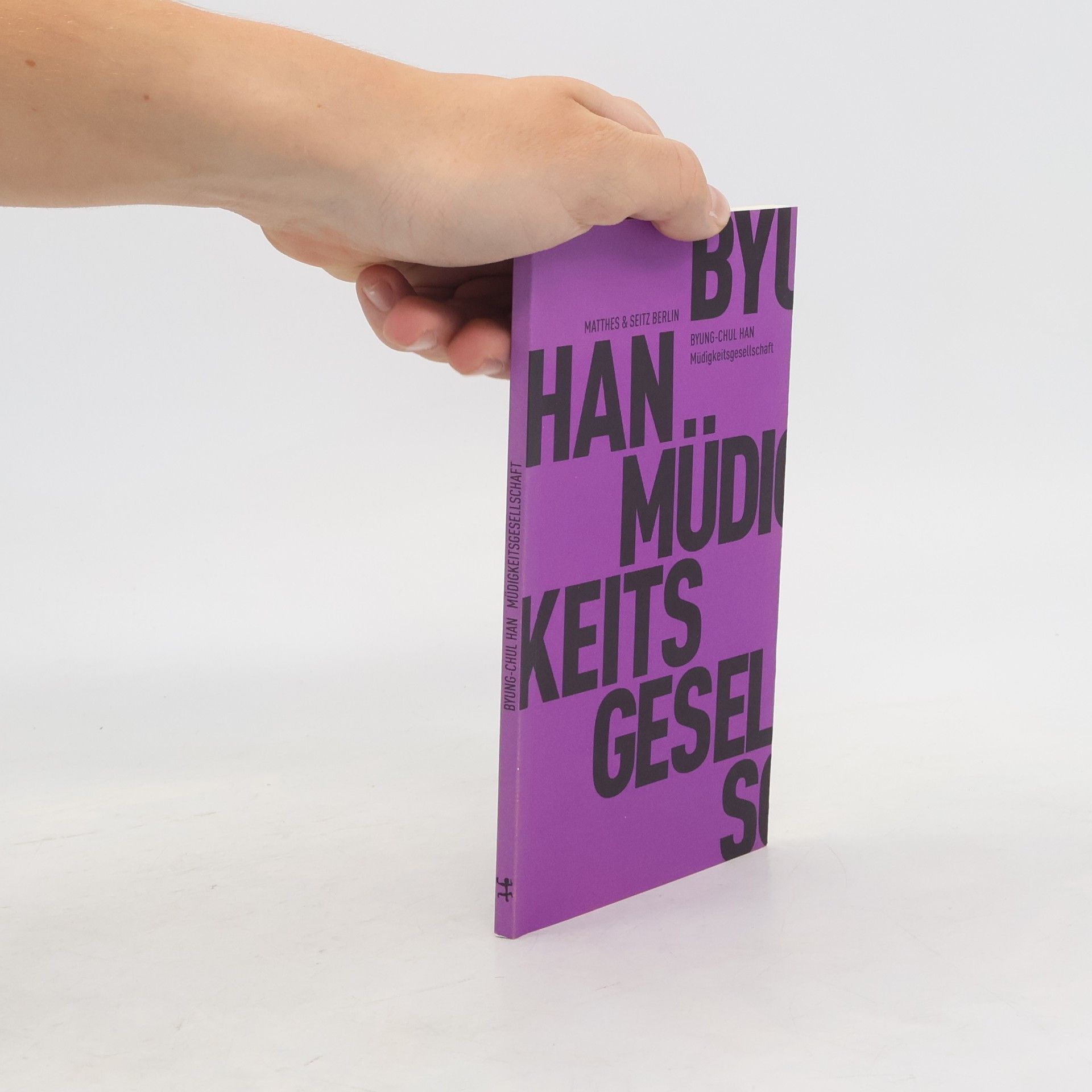 Han Byung Chul Müdigkeitsgesellschaft