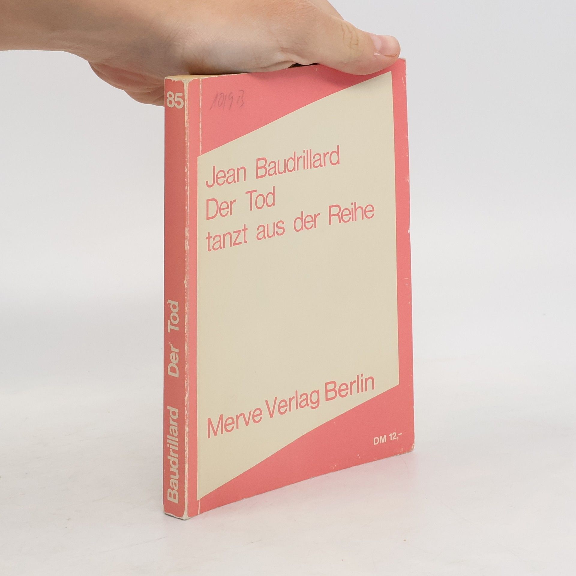 Jean Baudrillard Der Tod tanzt aus der Reihe