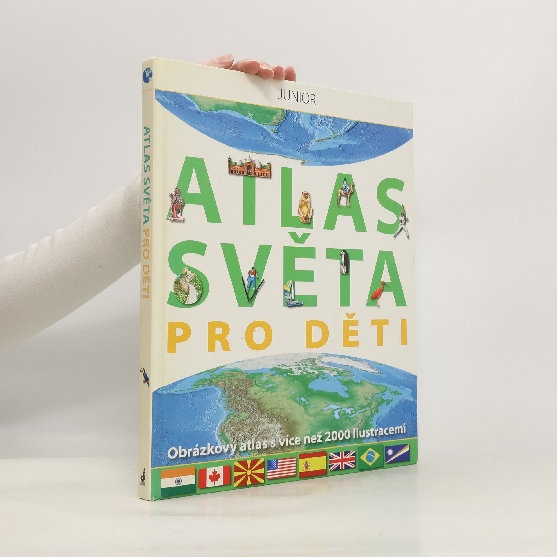 Jim Harrison Atlas světa pro děti