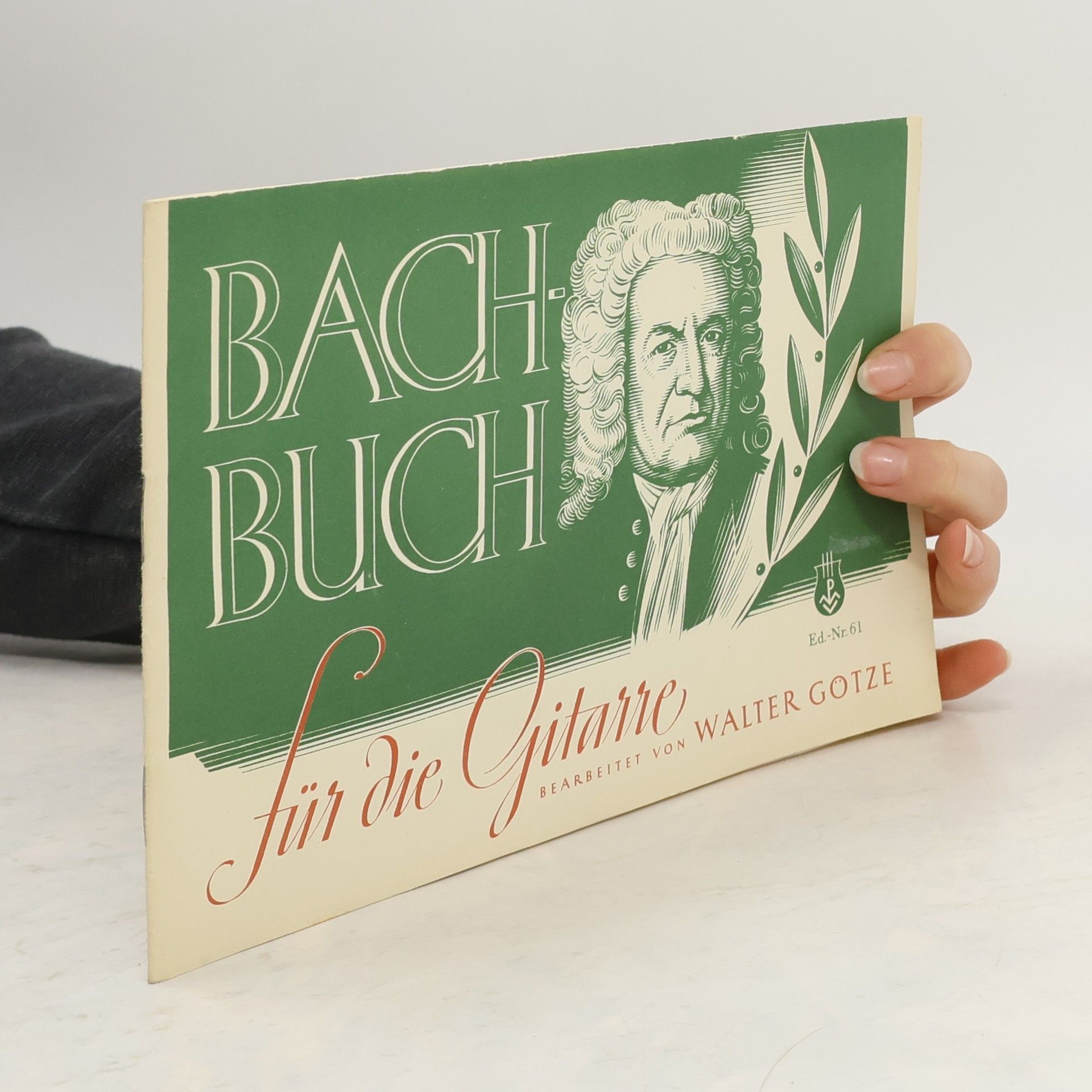 Kolektív autorov Bach-buch für die Gitarre