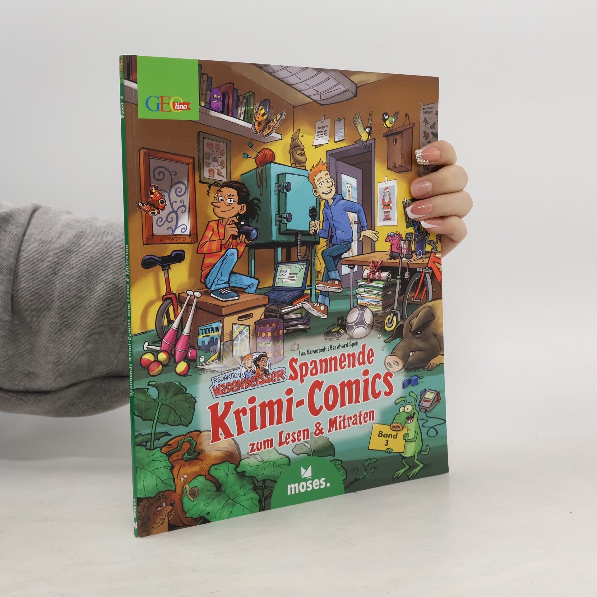 Spannende Krimi-Comics zum Lesen & Mitraten