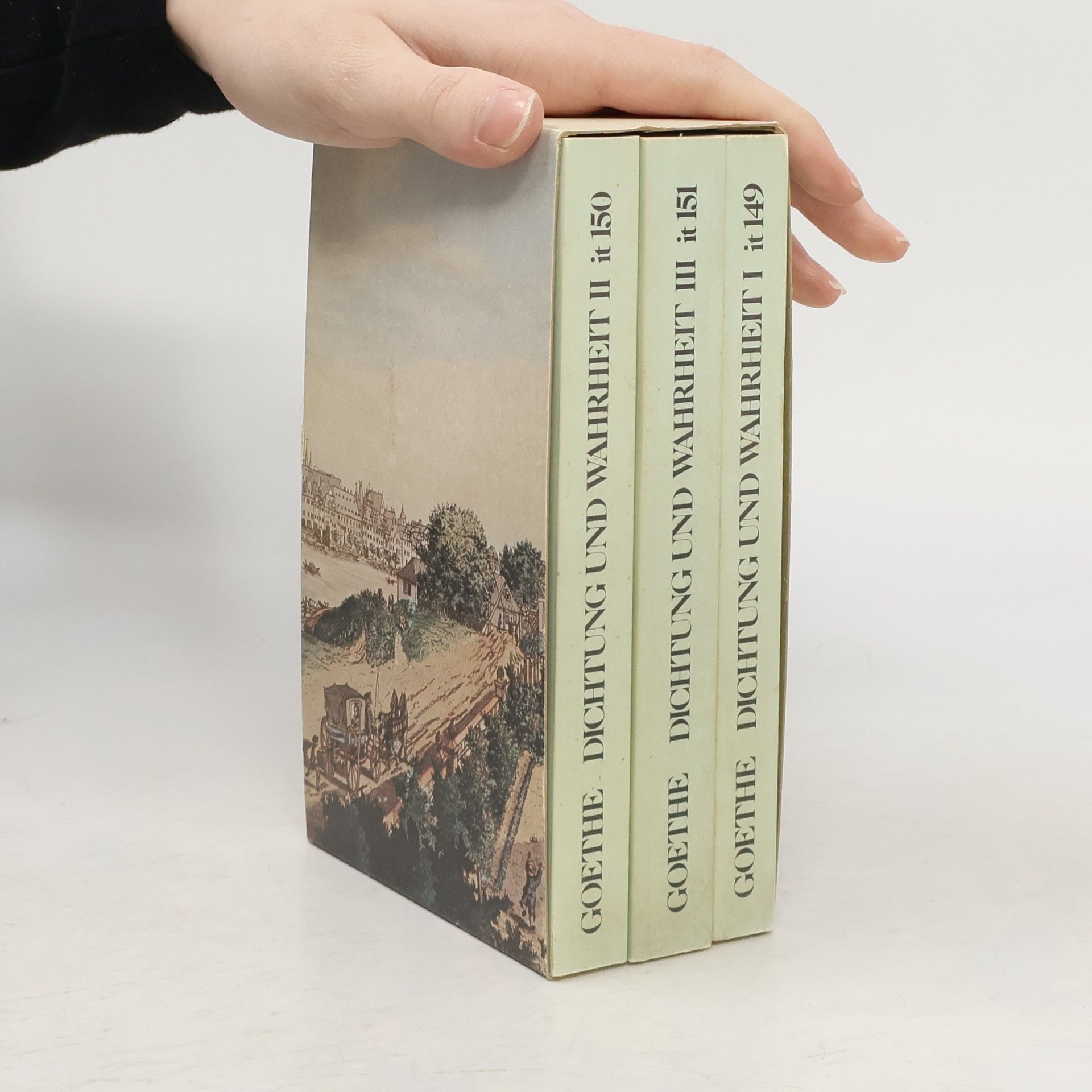 Johann Wolfgang von Goethe Goethe Dichtung und Wahrheit I-III