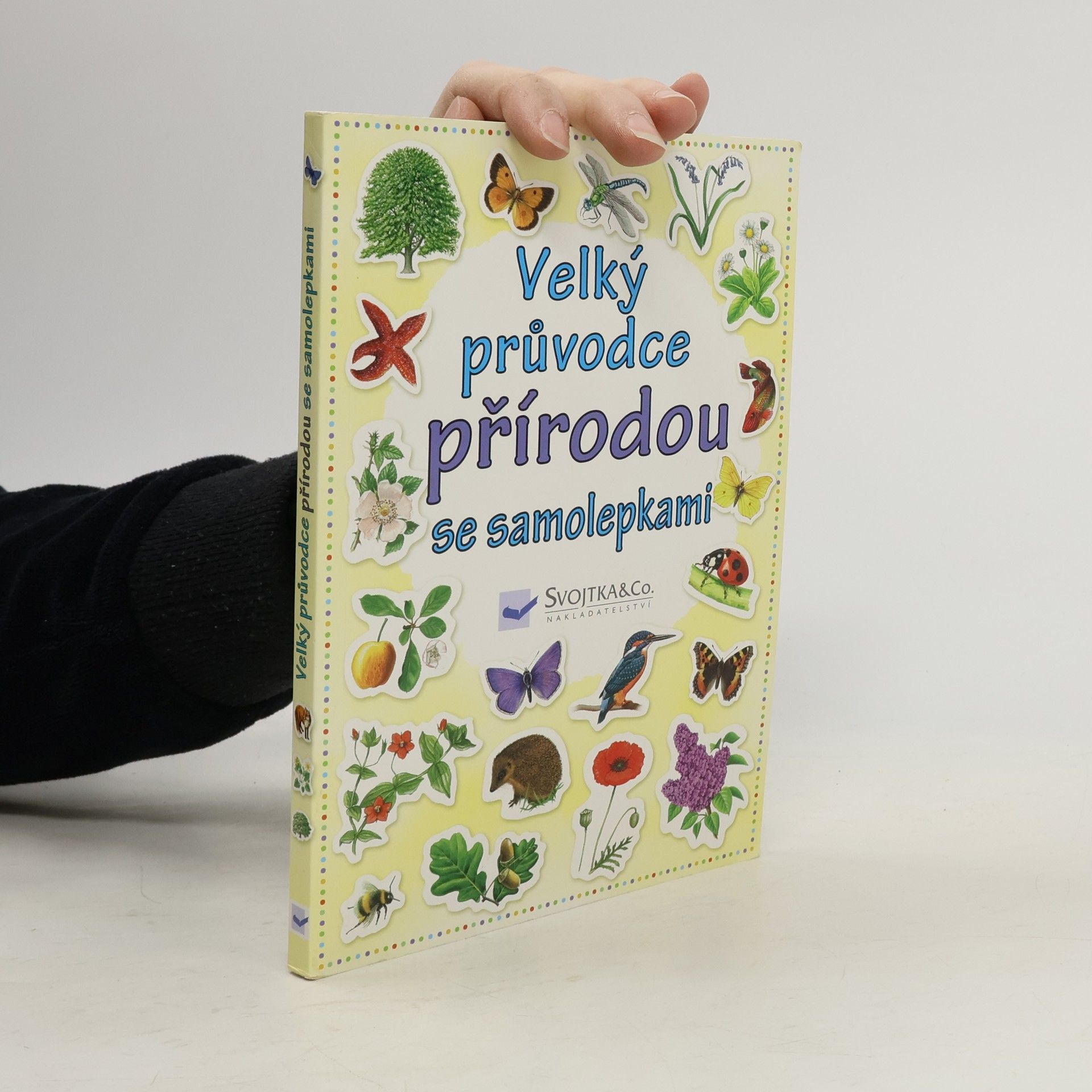 Jane Chisholm Velký průvodce přírodou se samolepkami