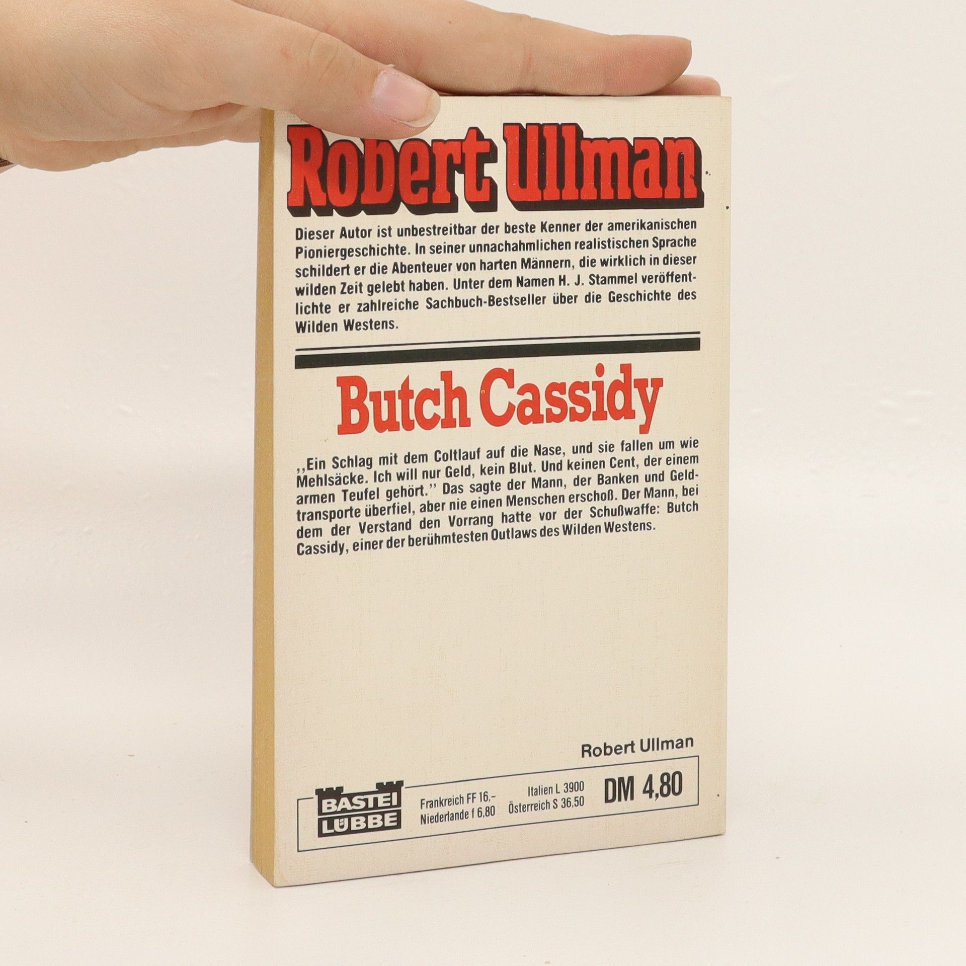 Robert Ullman Butch Cassidy