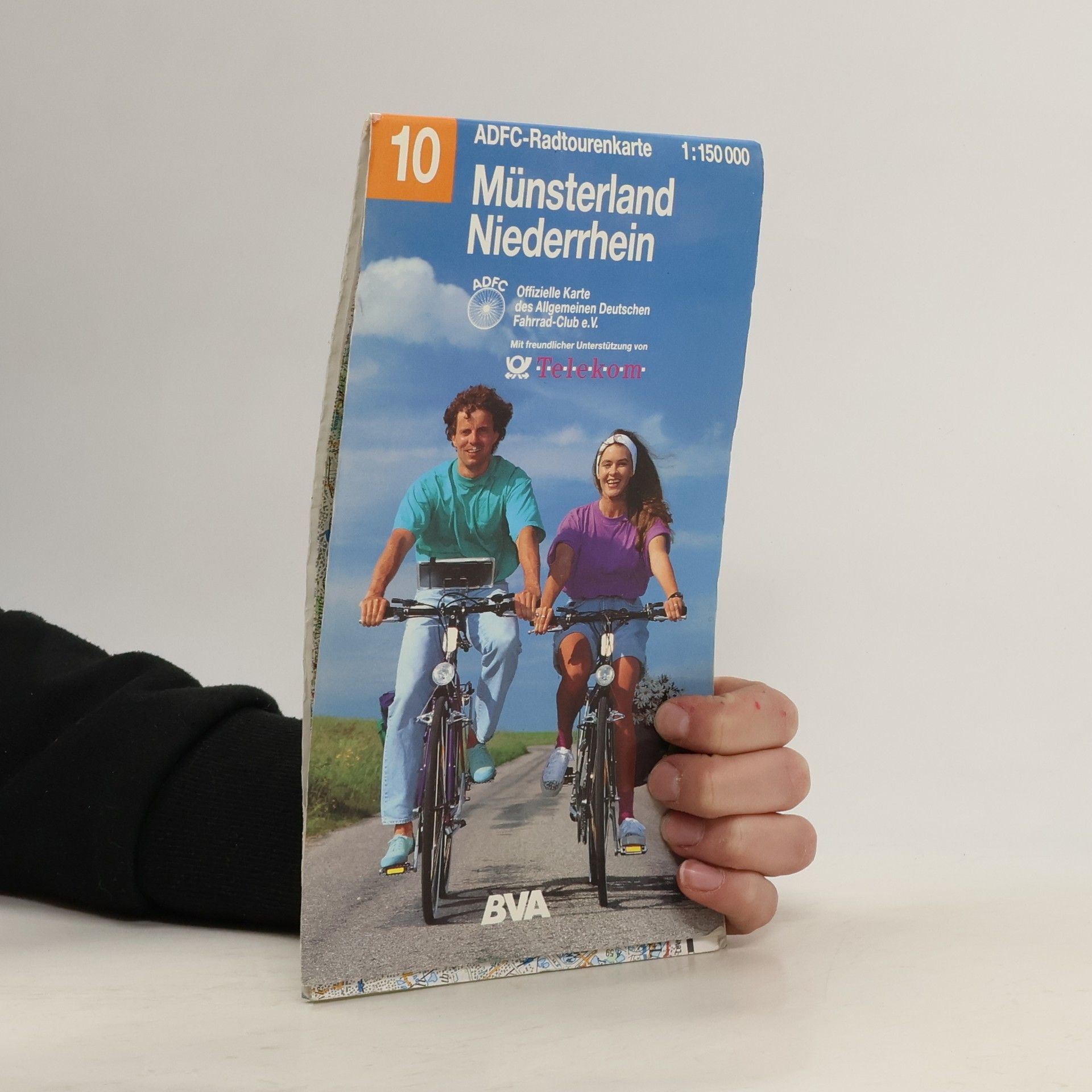 AA.VV. ADFC Radtourenkarten, Münsterland, Niederrhein