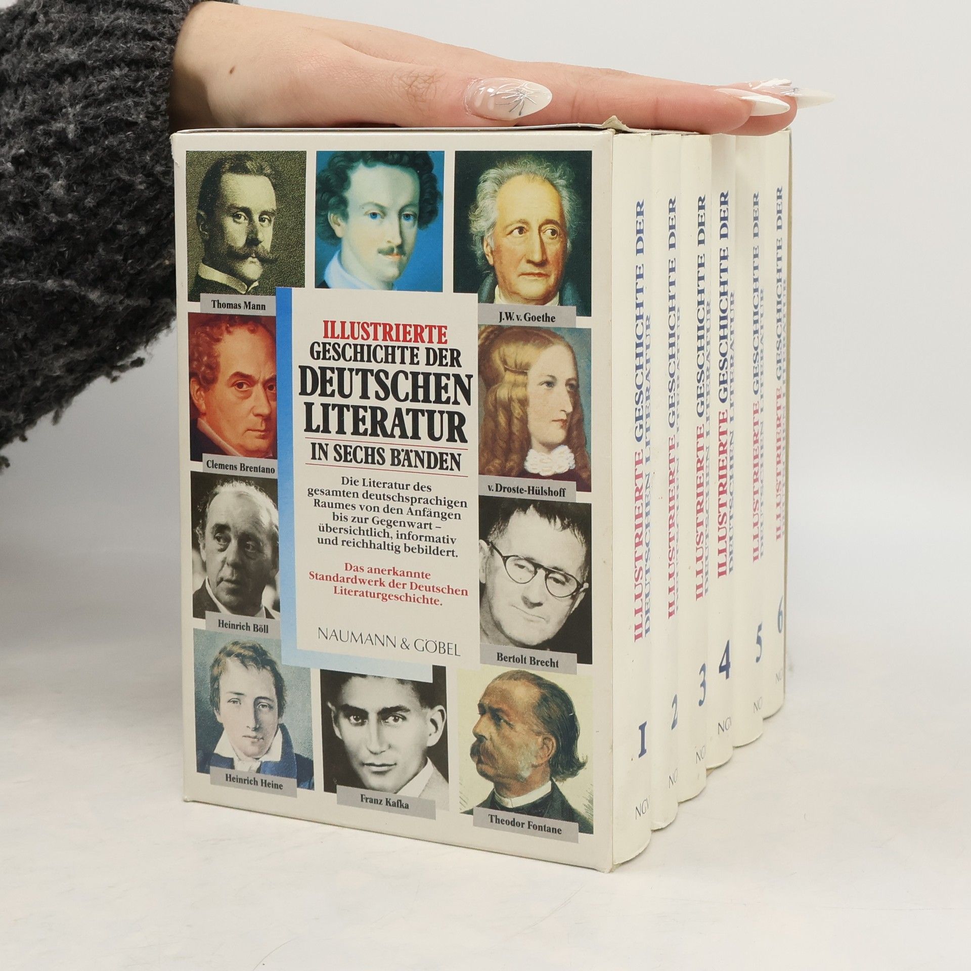 AA.VV. Illustrierte Geschichte der deutschen Literatur in sechs Bänden