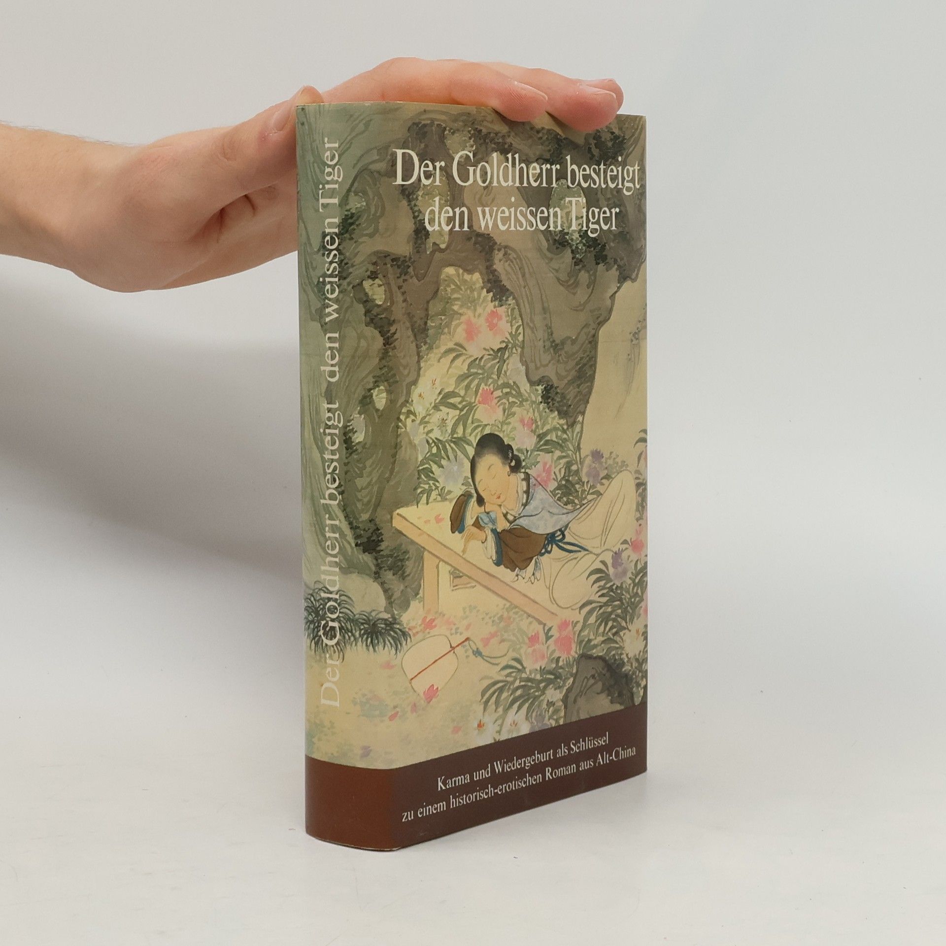 F K Engler Der Goldherr besteigt den weissen Tiger.