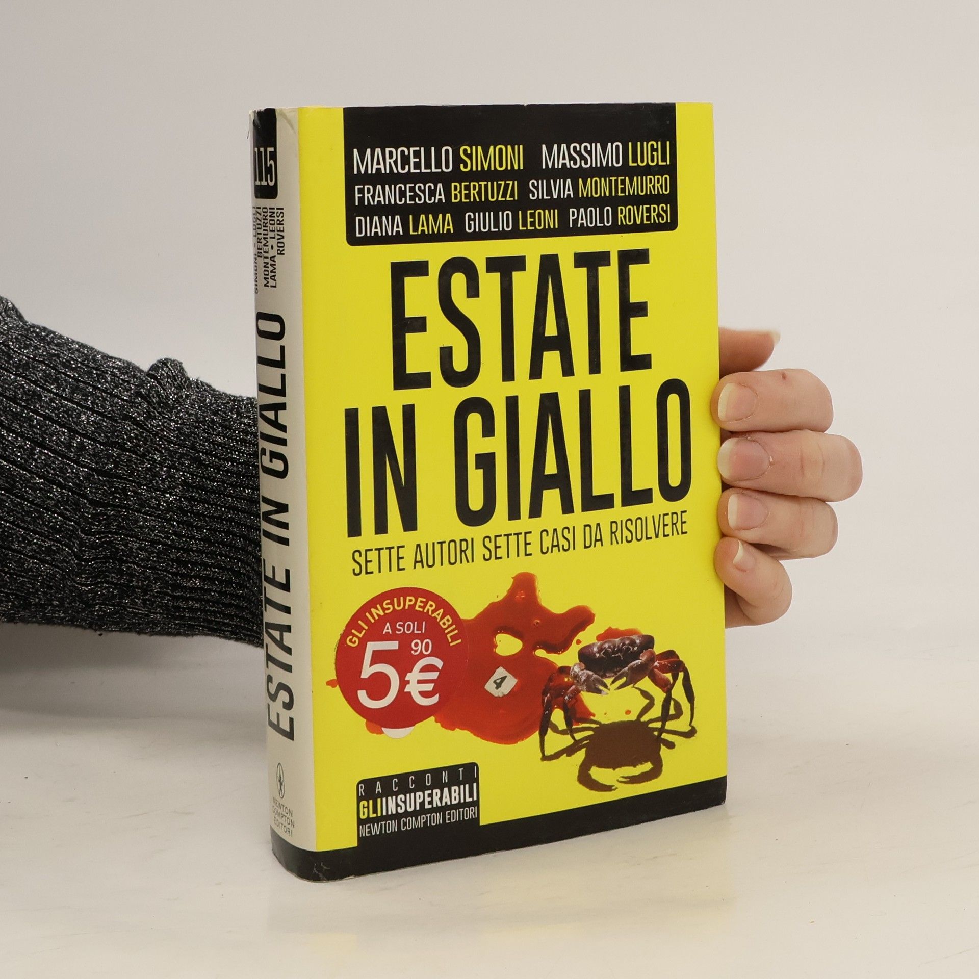 Massimo Lugli Estate in giallo. Sette autori, sette storie, sette casi da risolvere