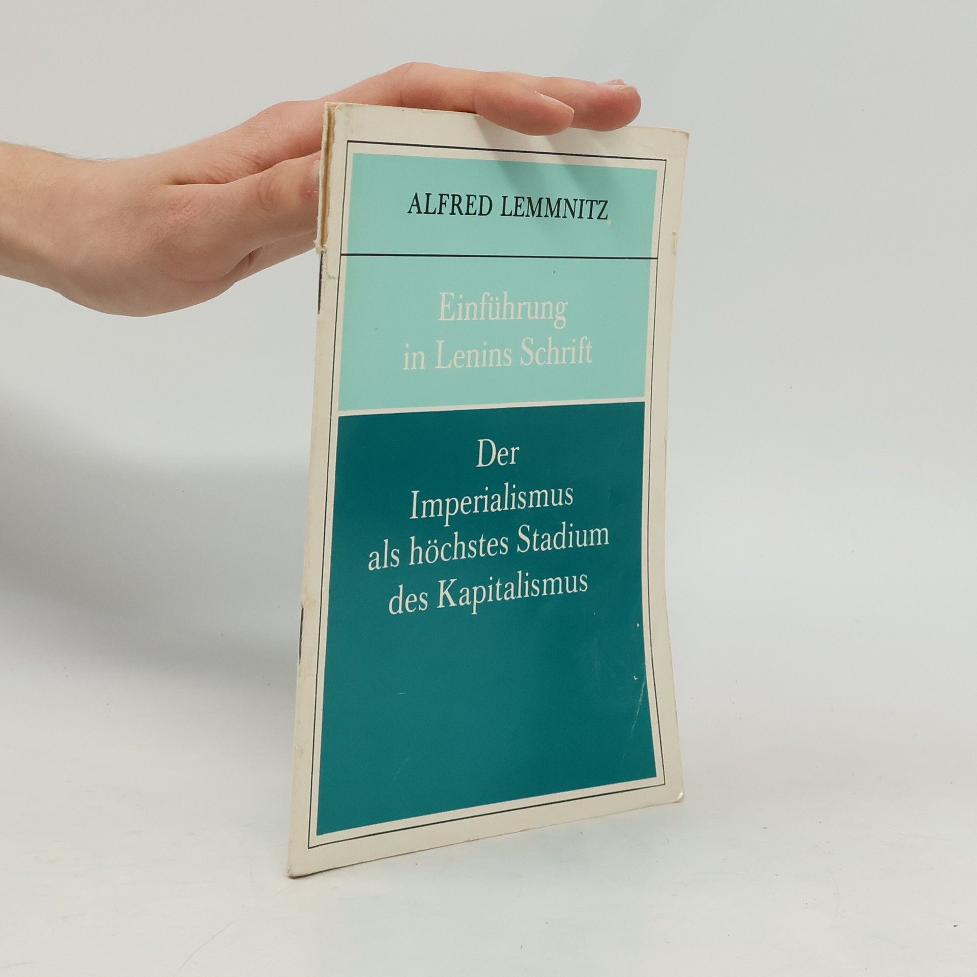 Der Imperialismus als höchstes Stadium des Kapitalismus