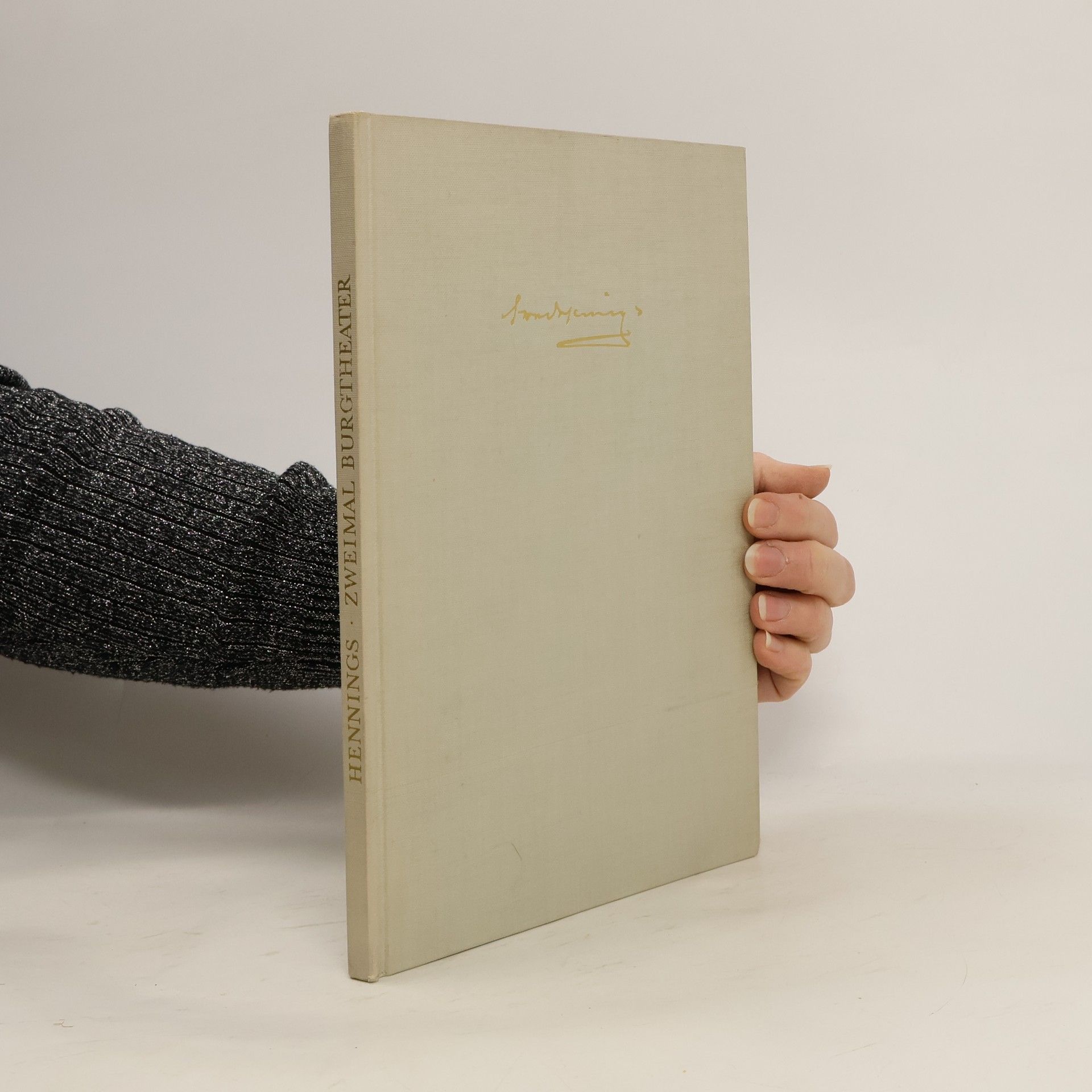 Fred Hennings Zweimal Burgtheater