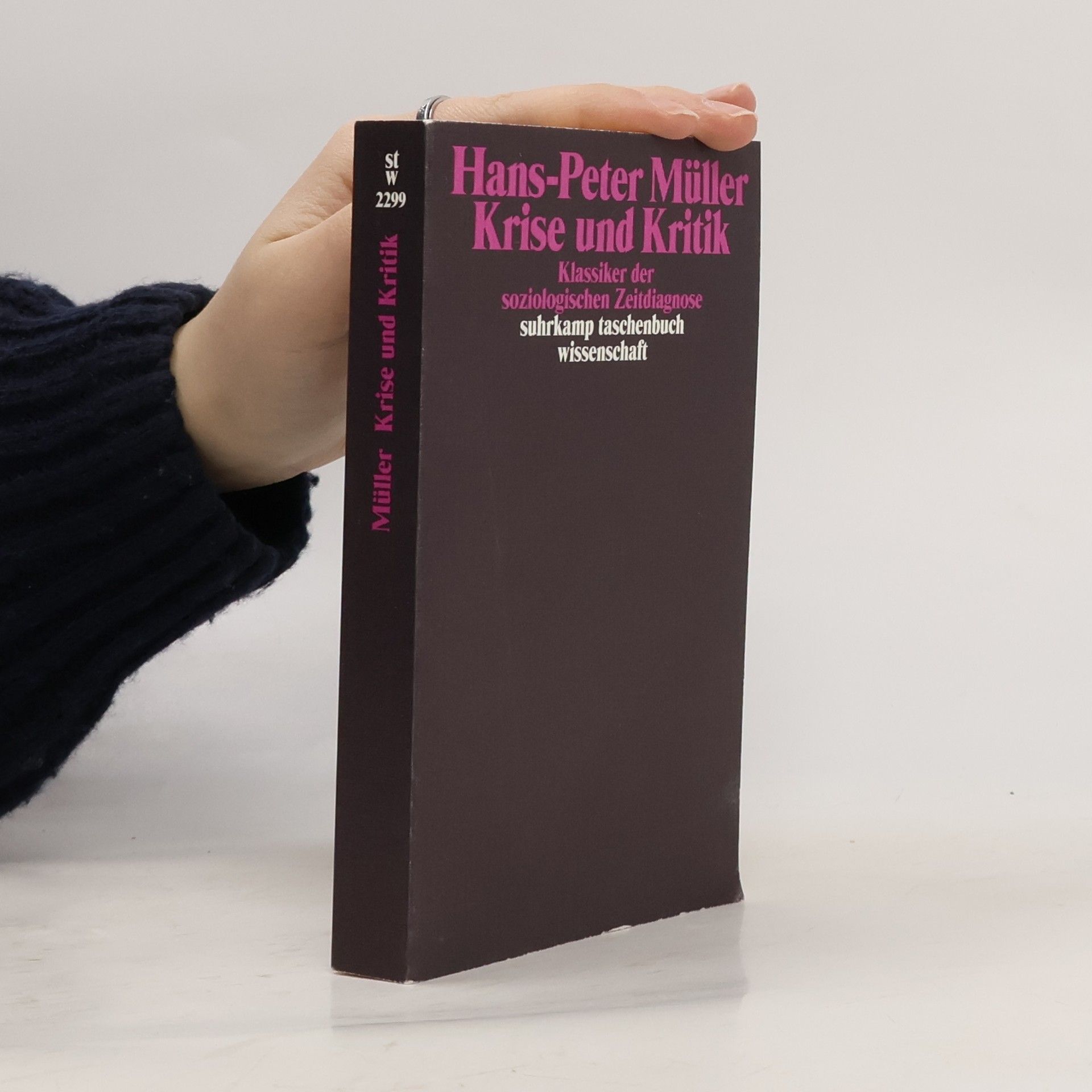 Hans-Peter Müller Krise und Kritik