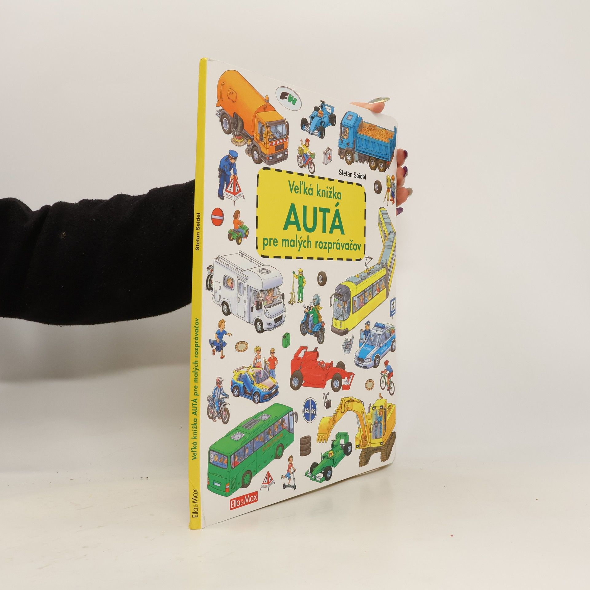 Stefan Seidel Veľká knižka - Autá pre malých rozprávačov