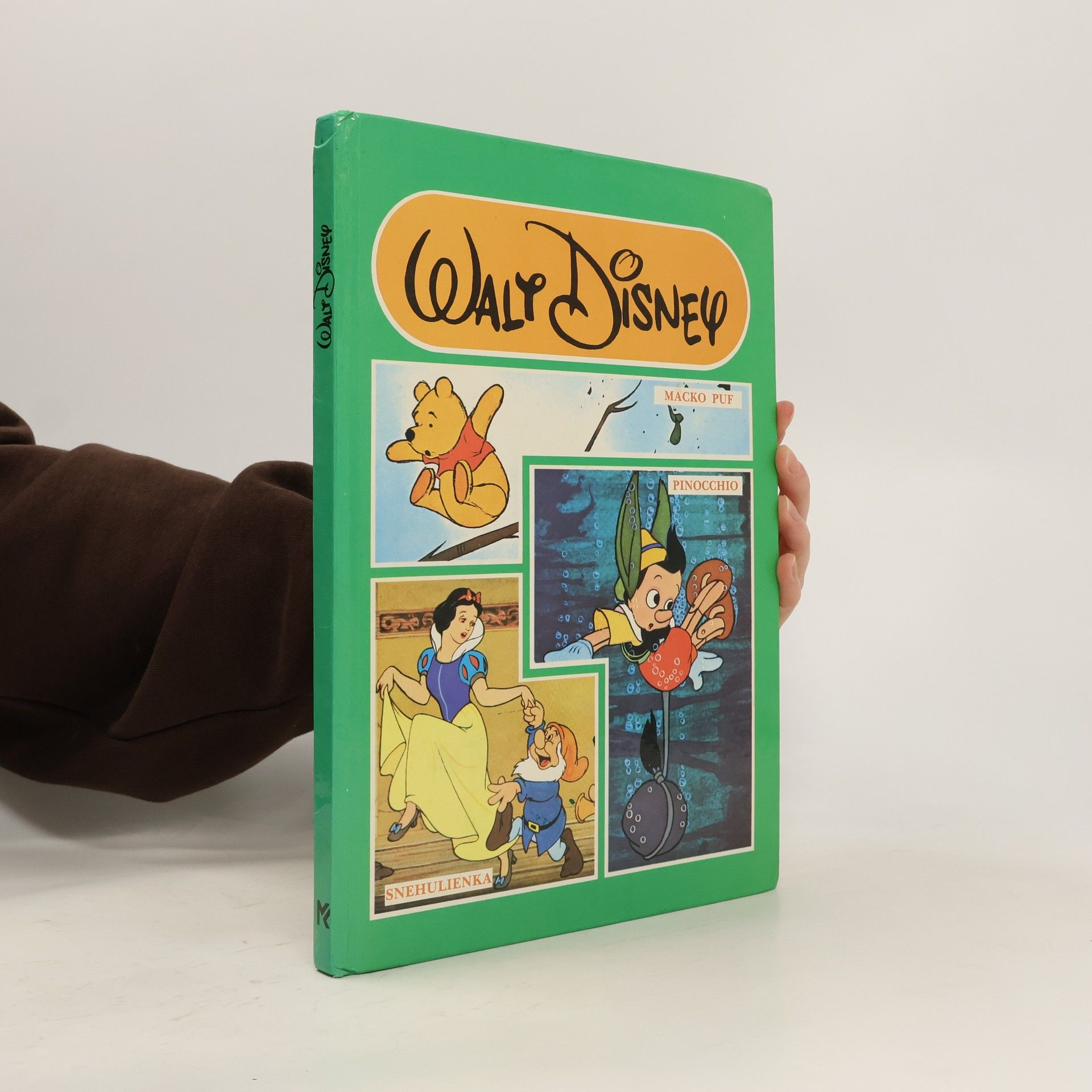 Walt Disney Macko Puf. Snehulienka. Pinocchio