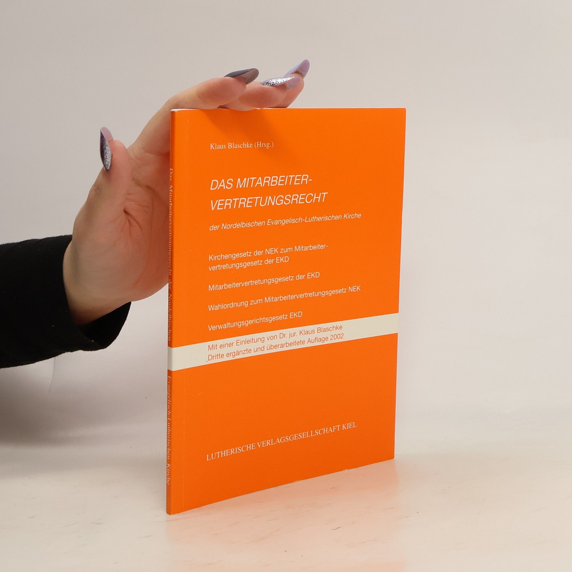 Mitarbeitervertretungsrecht der Nordelbischen Evangelisch-Lutherischen Kirche