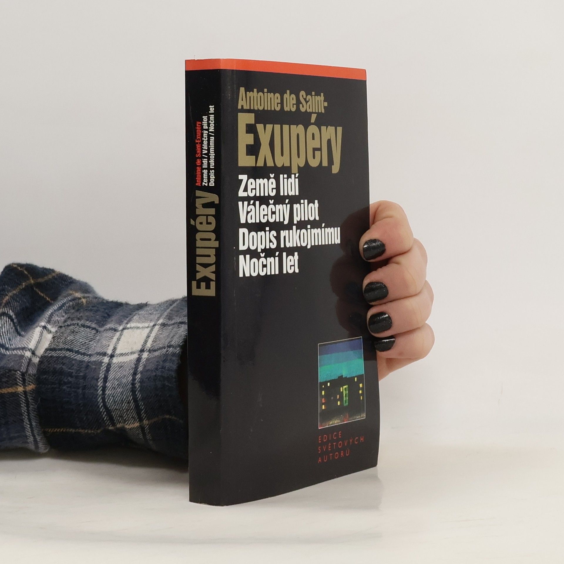 Země lidí, Válečný pilot, Dopis rukojmímu, Noční let