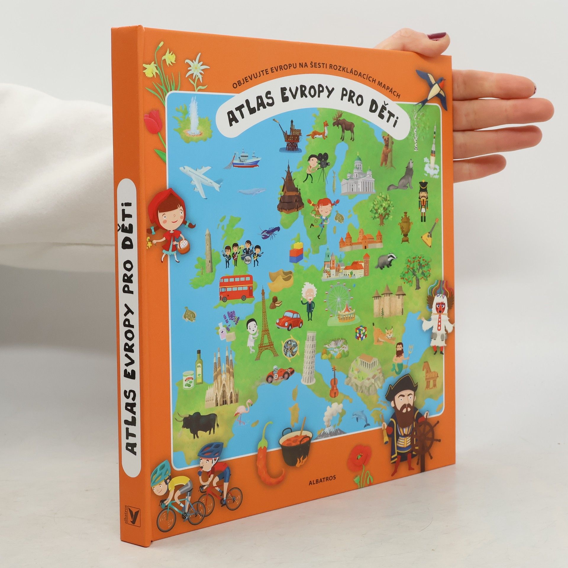 Oldřich Růžička Atlas Evropy pro děti