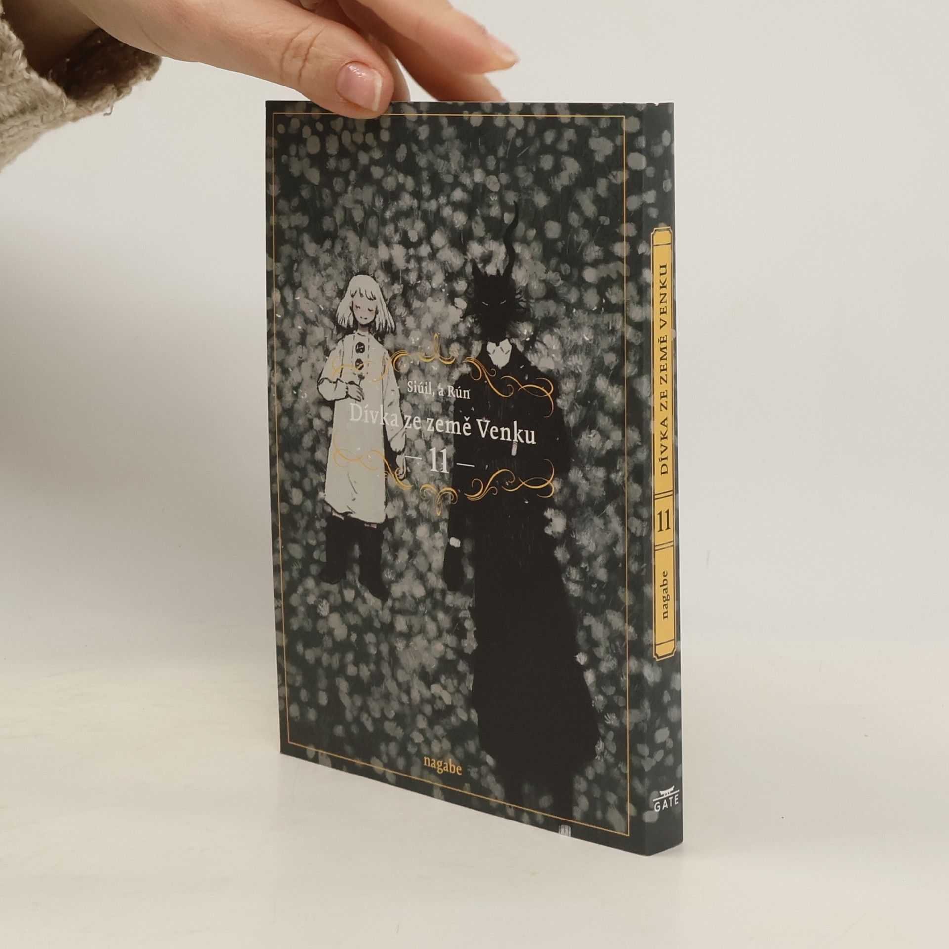 Nagabe Dívka ze země Venku. 11, Siúil, a Rún