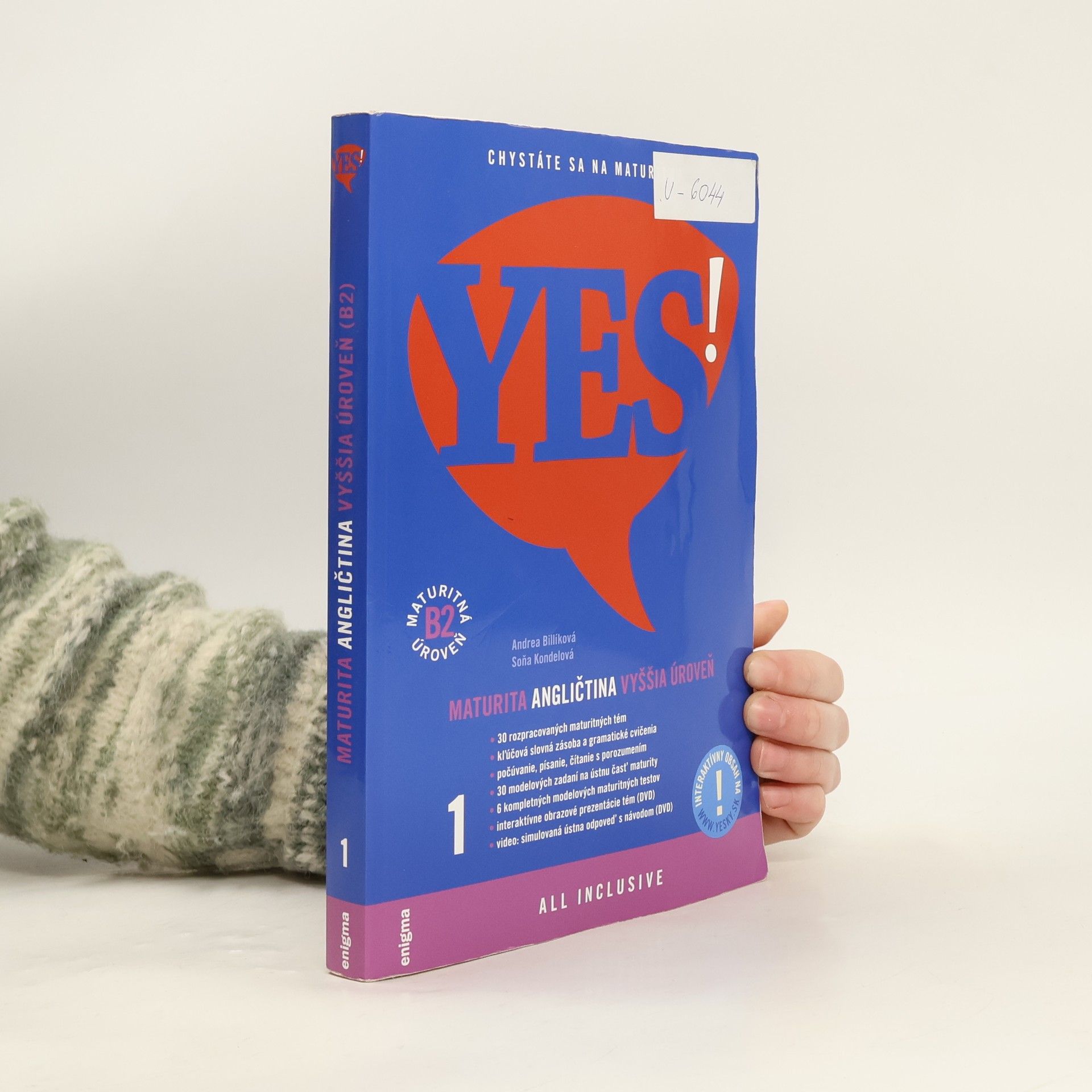 Yes! Angličtina 1. Maturita. Vyššia úroveň B2